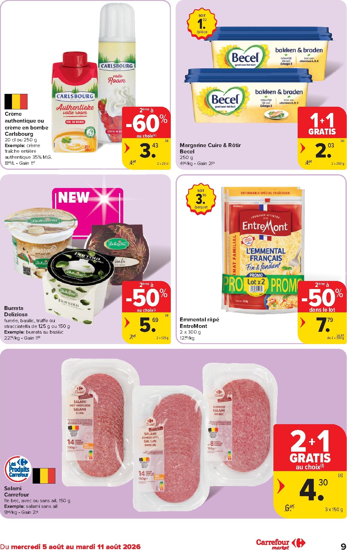 carrefour-market - Carrefour Market folder voor volgende week van woensdag 05/08/2026 tot dinsdag 11/08/2026 - page: 9