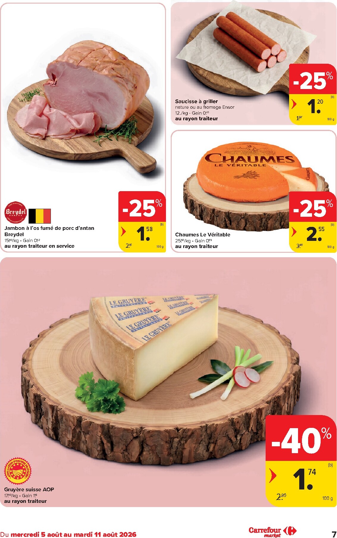 carrefour-market - Carrefour Market folder voor volgende week van woensdag 05/08/2026 tot dinsdag 11/08/2026 - page: 7