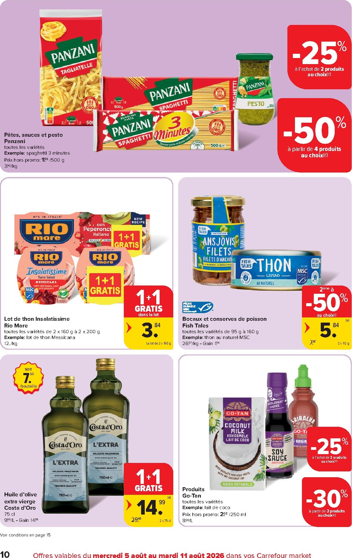carrefour-market - Carrefour Market folder voor volgende week van woensdag 05/08/2026 tot dinsdag 11/08/2026 - page: 10