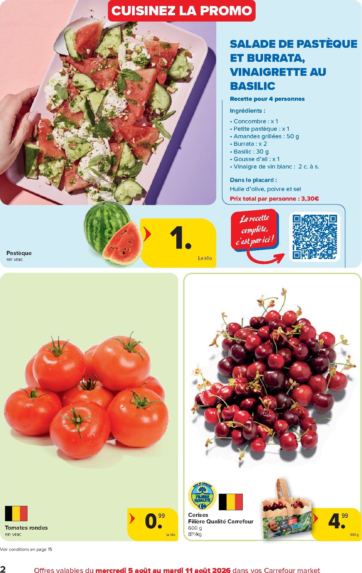 carrefour-market - Carrefour Market folder voor volgende week van woensdag 05/08/2026 tot dinsdag 11/08/2026 - page: 2