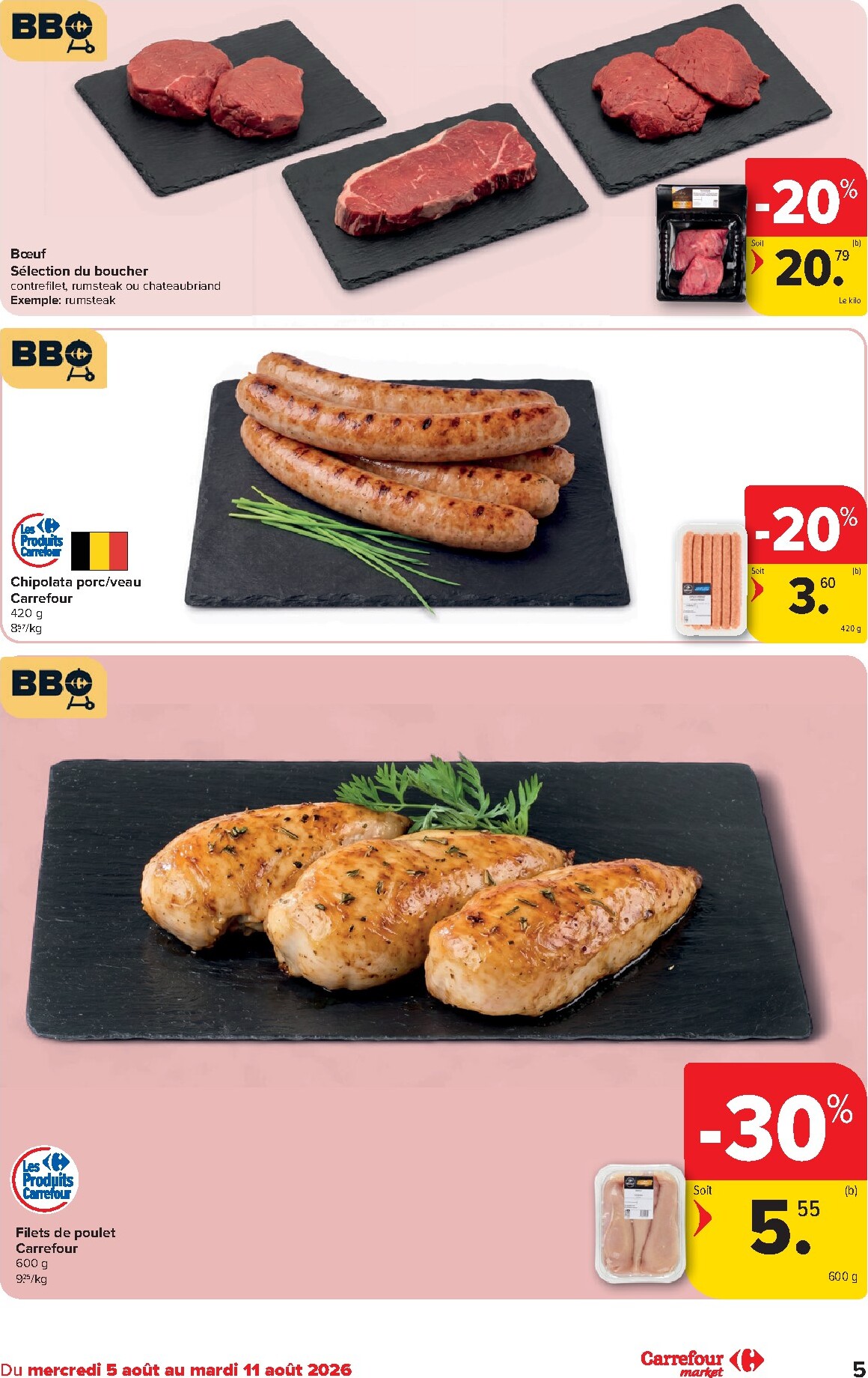carrefour-market - Carrefour Market folder voor volgende week van woensdag 05/08/2026 tot dinsdag 11/08/2026 - page: 5