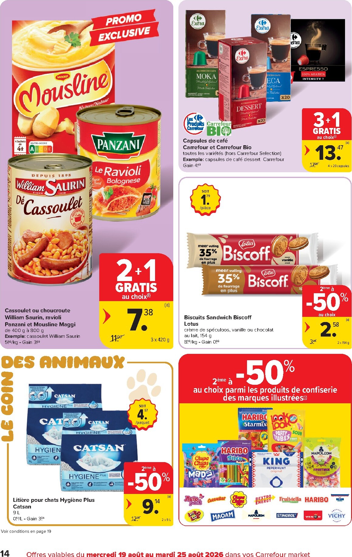carrefour-market - Carrefour Market folder voor volgende week van woensdag 19/08/2026 tot dinsdag 25/08/2026 - page: 14