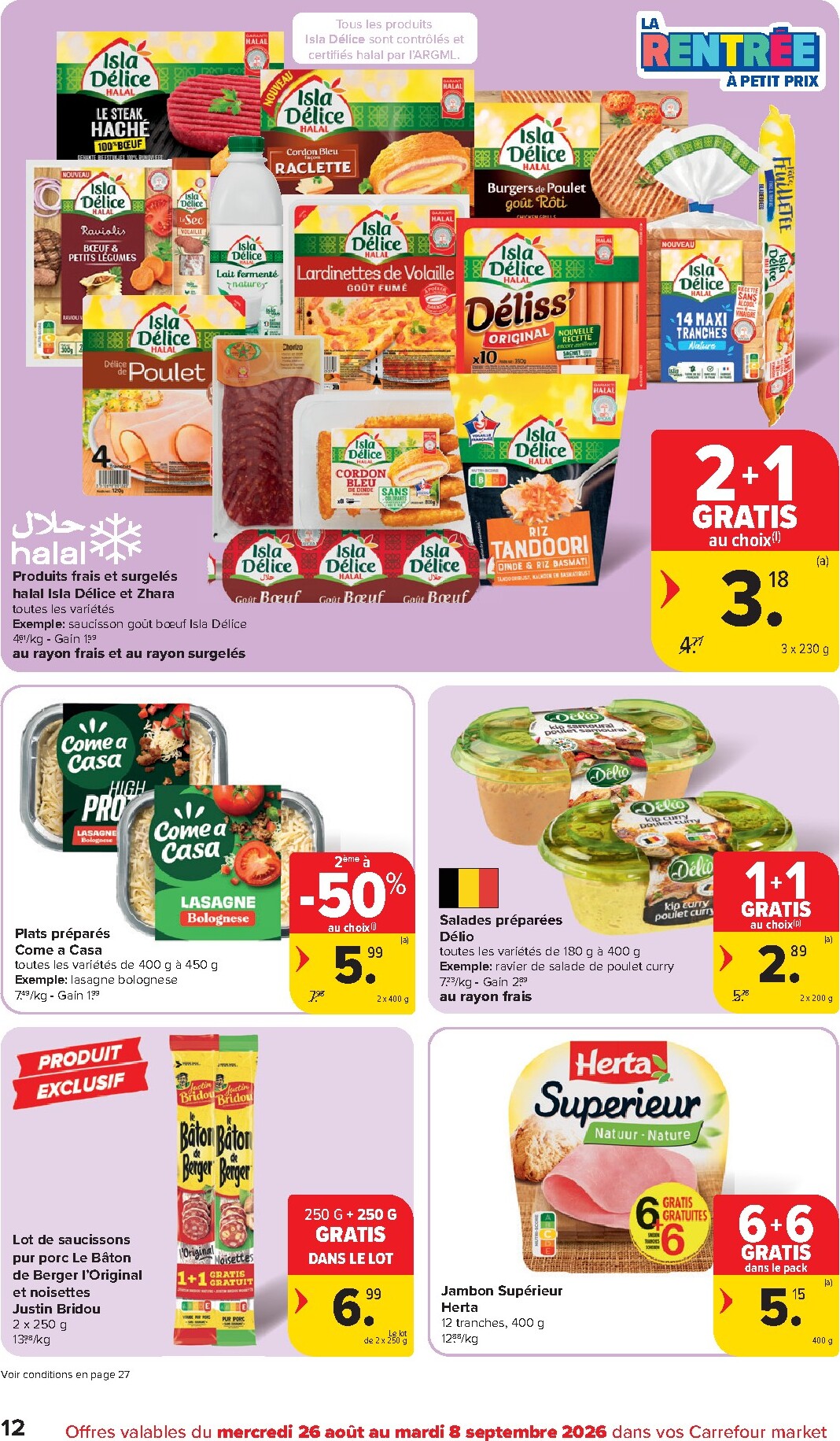 carrefour-market - Carrefour Market folder voor volgende week van woensdag 26/08/2026 tot dinsdag 01/09/2026 - page: 12