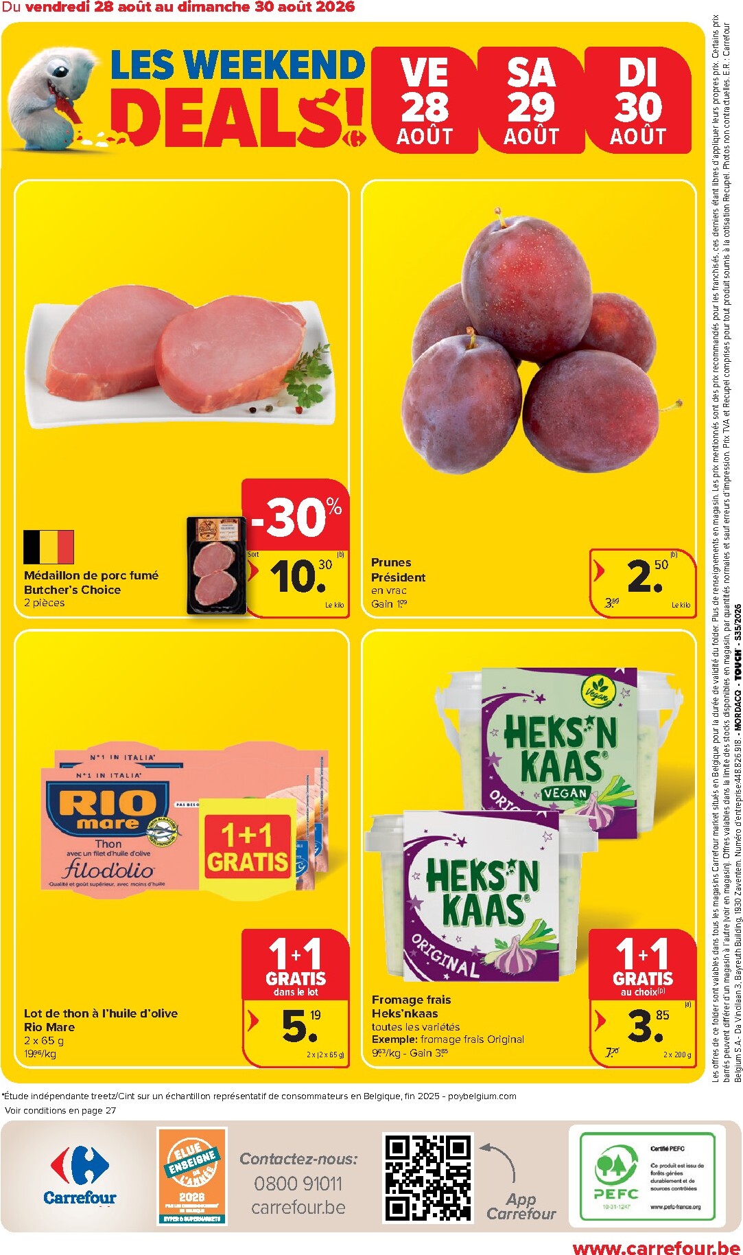 carrefour-market - Carrefour Market folder voor volgende week van woensdag 26/08/2026 tot dinsdag 01/09/2026 - page: 28