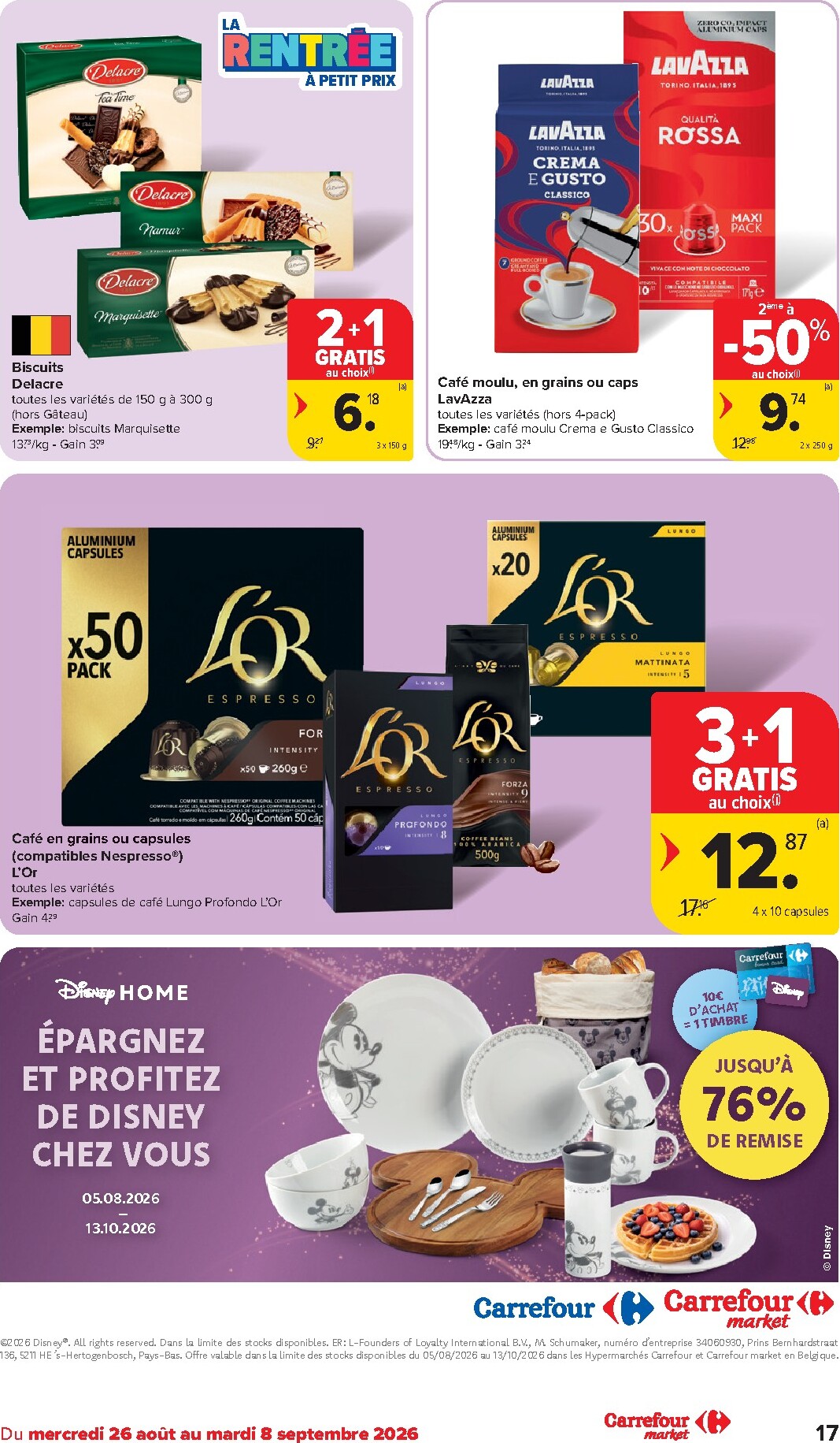 carrefour-market - Carrefour Market folder voor volgende week van woensdag 26/08/2026 tot dinsdag 01/09/2026 - page: 17