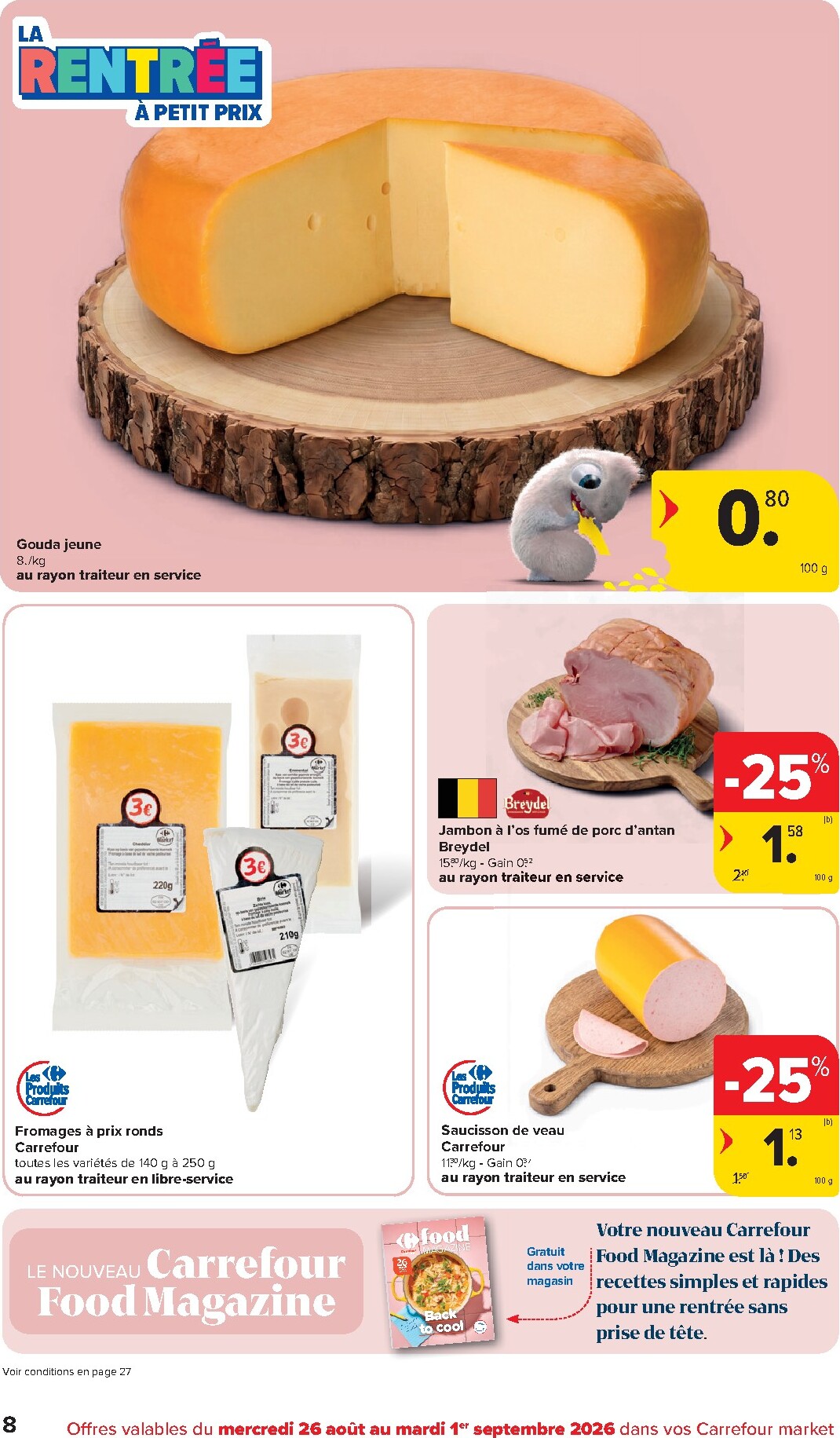 carrefour-market - Carrefour Market folder voor volgende week van woensdag 26/08/2026 tot dinsdag 01/09/2026 - page: 8