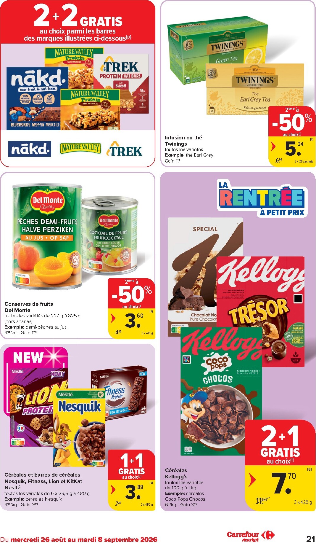 carrefour-market - Carrefour Market folder voor volgende week van woensdag 26/08/2026 tot dinsdag 01/09/2026 - page: 21