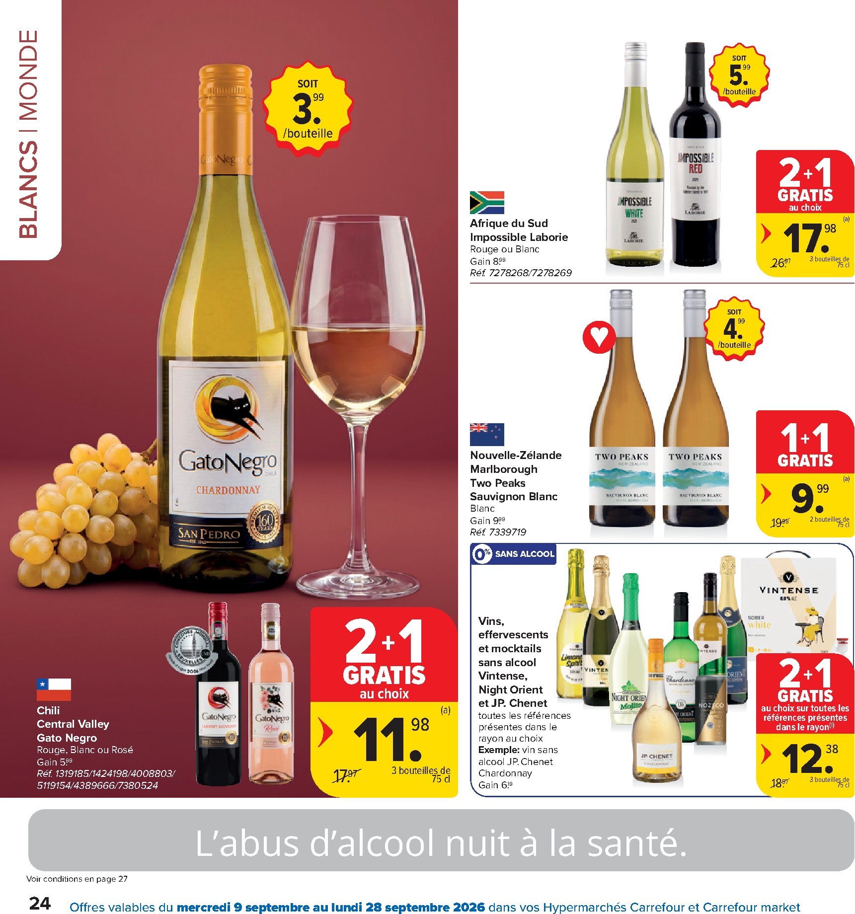 carrefour-market - Carrefour Market - Catalogue Foire aux vins folder voor volgende week van woensdag 09/09/2026 tot maandag 28/09/2026 - page: 24