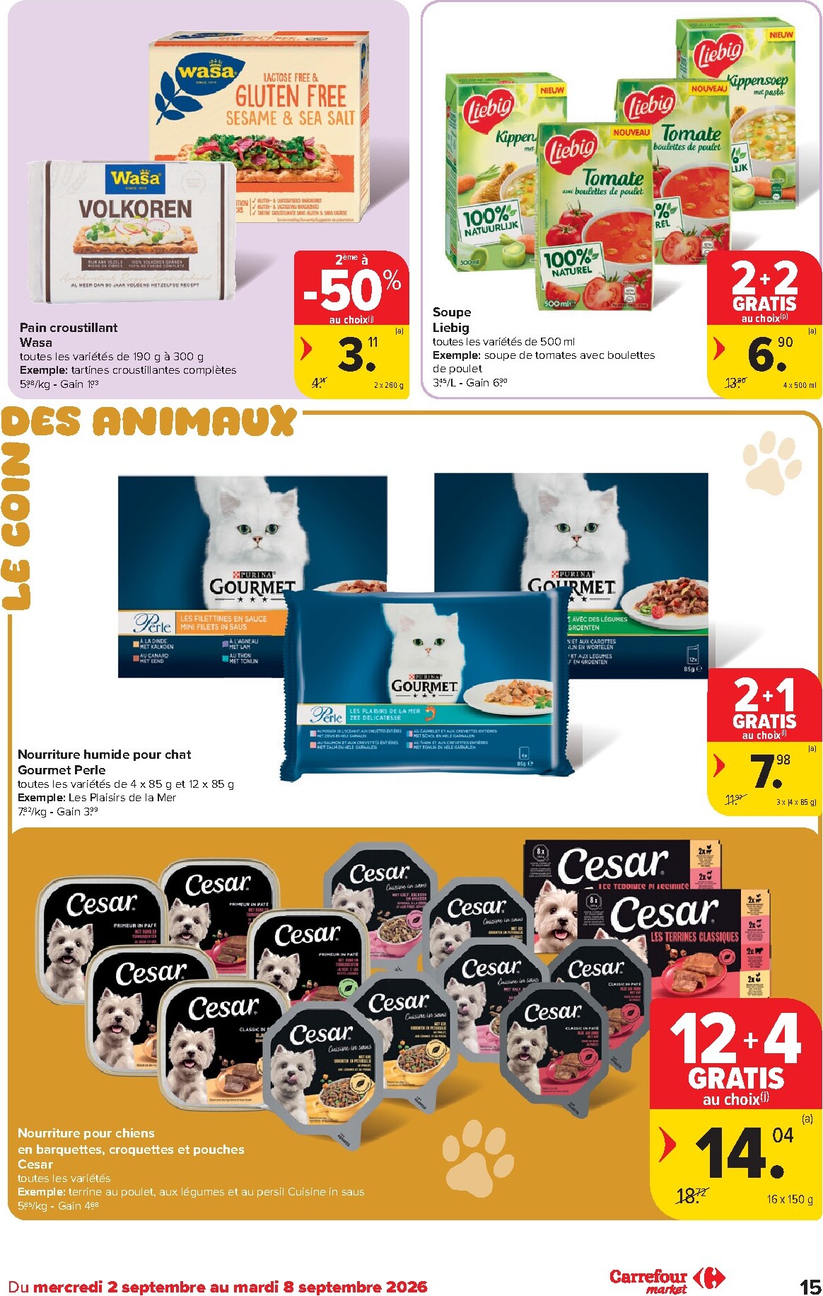 carrefour-market - Carrefour Market folder voor volgende week van woensdag 02/09/2026 tot dinsdag 08/09/2026 - page: 15