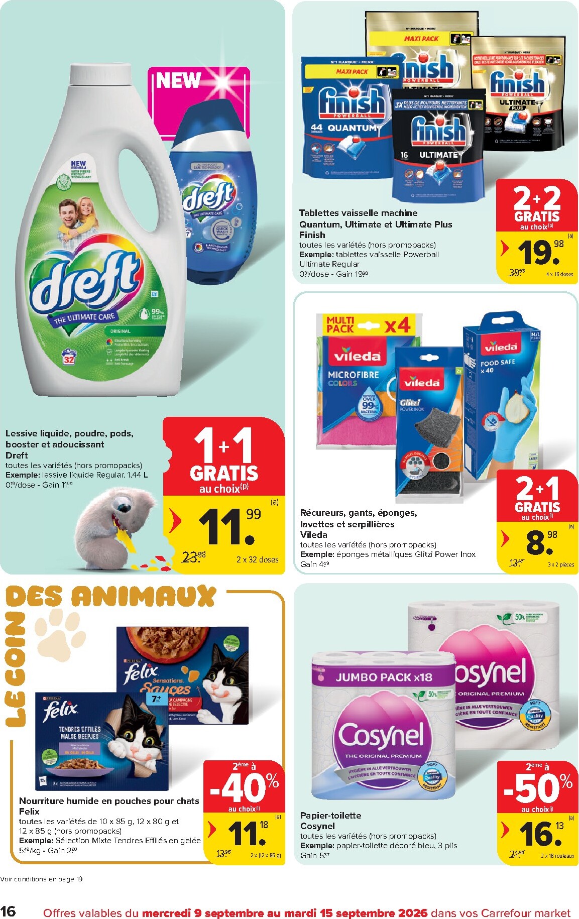 carrefour-market - Carrefour Market folder voor volgende week van woensdag 09/09/2026 tot dinsdag 15/09/2026 - page: 16
