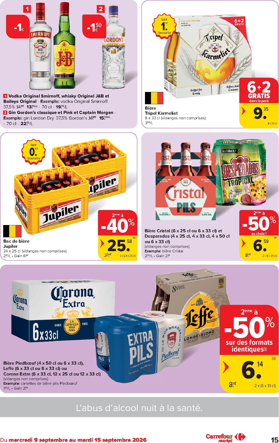 carrefour-market - Carrefour Market folder voor volgende week van woensdag 09/09/2026 tot dinsdag 15/09/2026 - page: 15