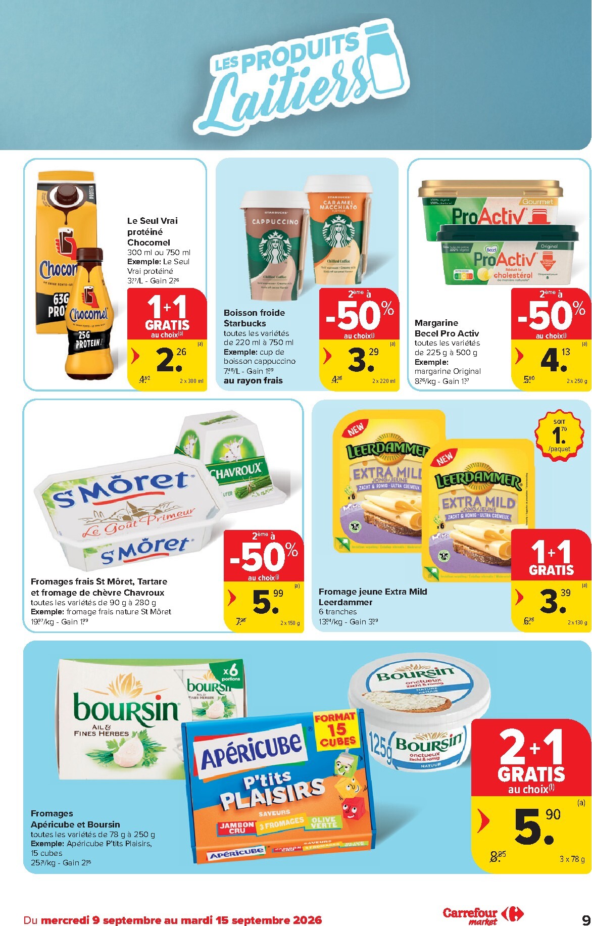carrefour-market - Carrefour Market folder voor volgende week van woensdag 09/09/2026 tot dinsdag 15/09/2026 - page: 9