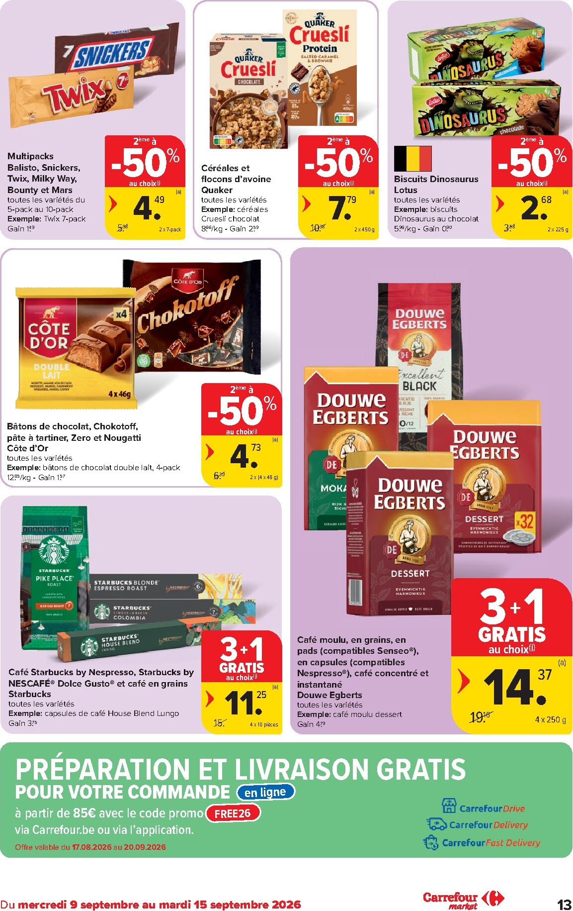 carrefour-market - Carrefour Market folder voor volgende week van woensdag 09/09/2026 tot dinsdag 15/09/2026 - page: 13