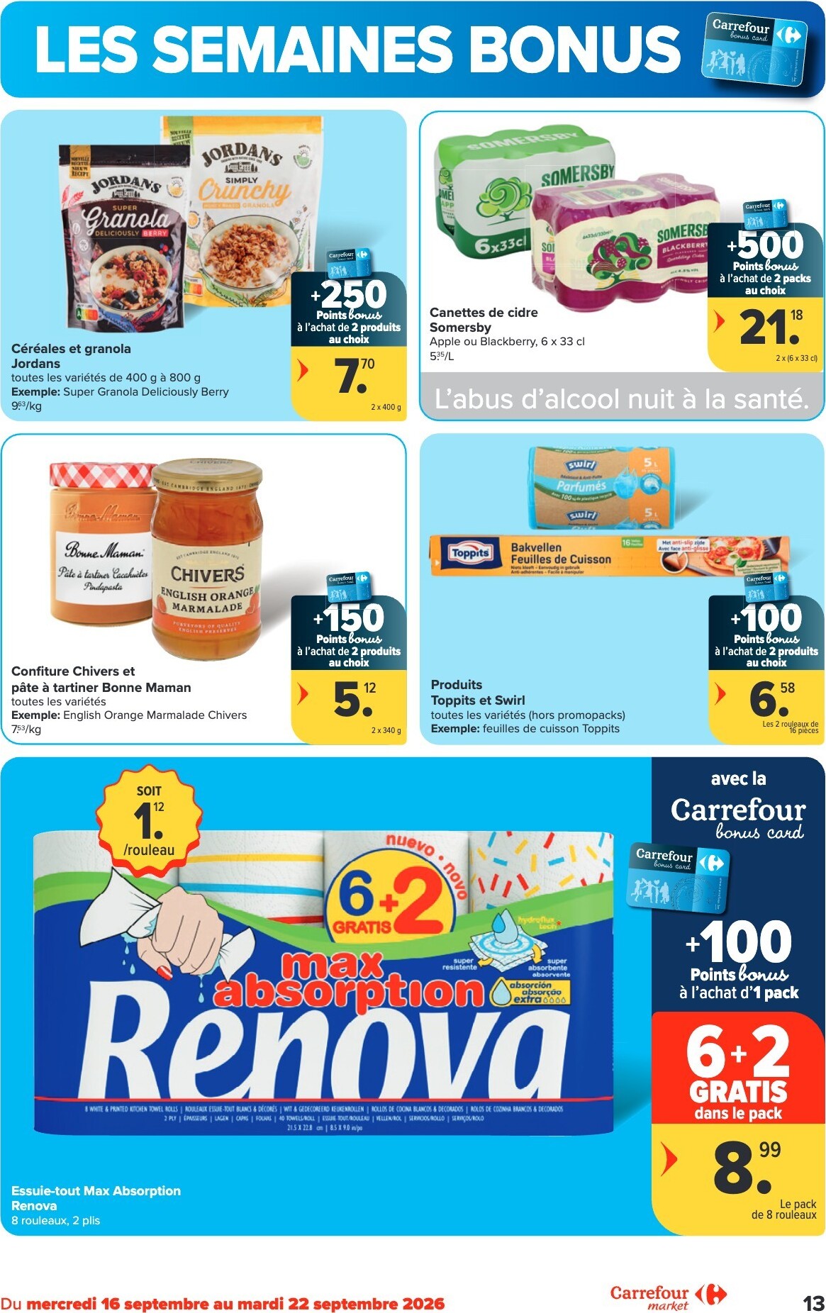carrefour-market - Toekomstige Carrefour Market folder geldig van woensdag 16/09/2026 tot dinsdag 22/09/2026 - page: 13