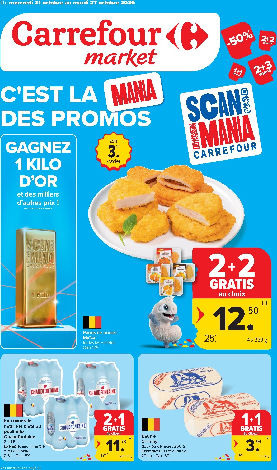 carrefour-market - Carrefour Market folder voor volgende week van woensdag 21/10/2026 tot dinsdag 27/10/2026