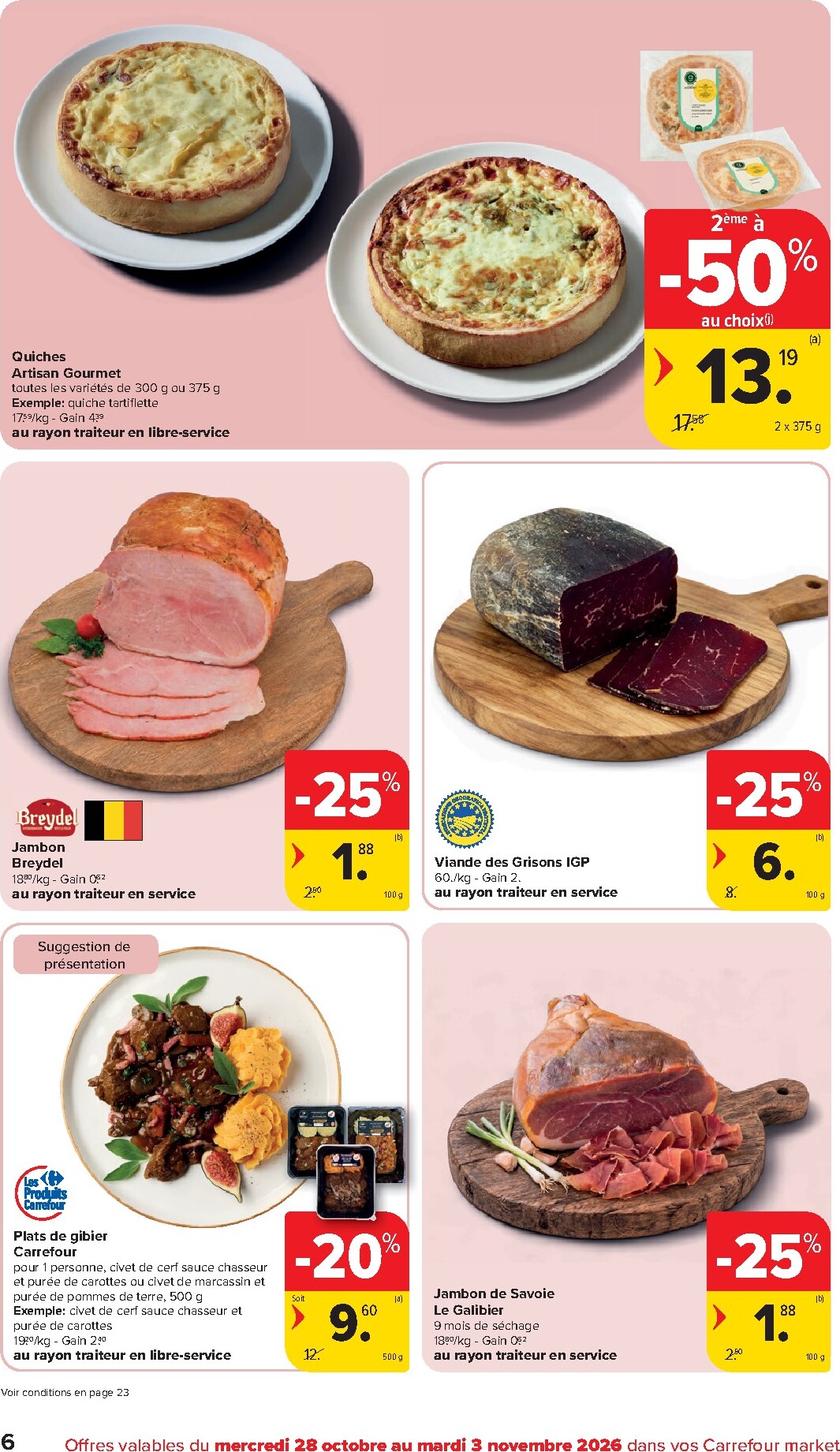 carrefour-market - Carrefour Market folder voor volgende week van woensdag 28/10/2026 tot dinsdag 03/11/2026 - page: 6