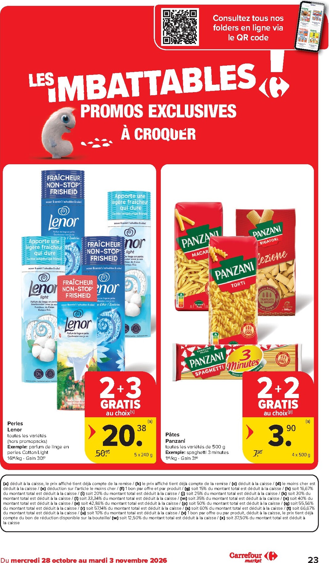 carrefour-market - Carrefour Market folder voor volgende week van woensdag 28/10/2026 tot dinsdag 03/11/2026 - page: 23