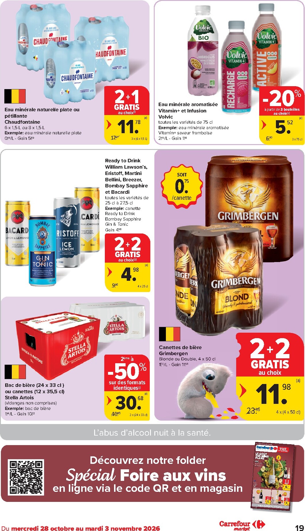 carrefour-market - Carrefour Market folder voor volgende week van woensdag 28/10/2026 tot dinsdag 03/11/2026 - page: 19