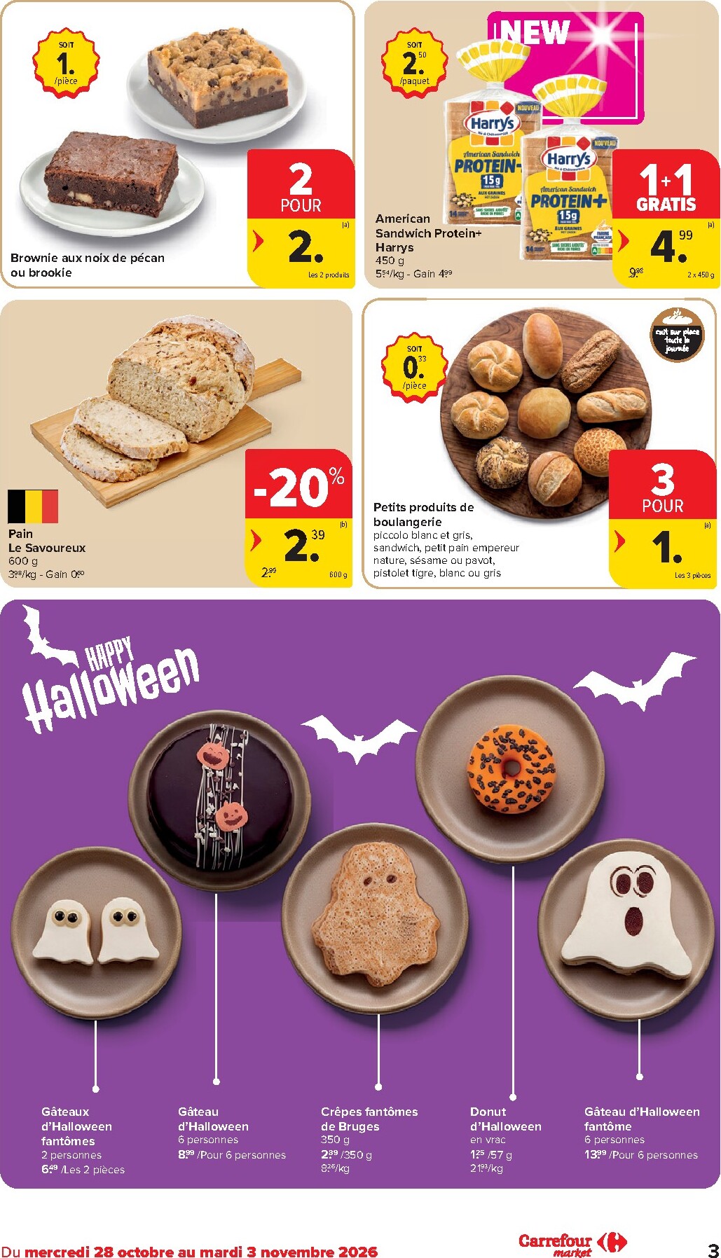 carrefour-market - Carrefour Market folder voor volgende week van woensdag 28/10/2026 tot dinsdag 03/11/2026 - page: 3