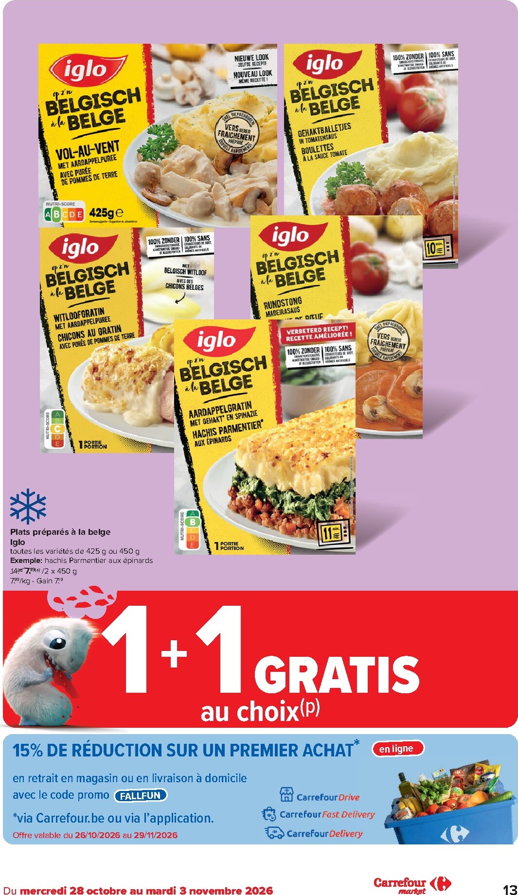 carrefour-market - Carrefour Market folder voor volgende week van woensdag 28/10/2026 tot dinsdag 03/11/2026 - page: 13