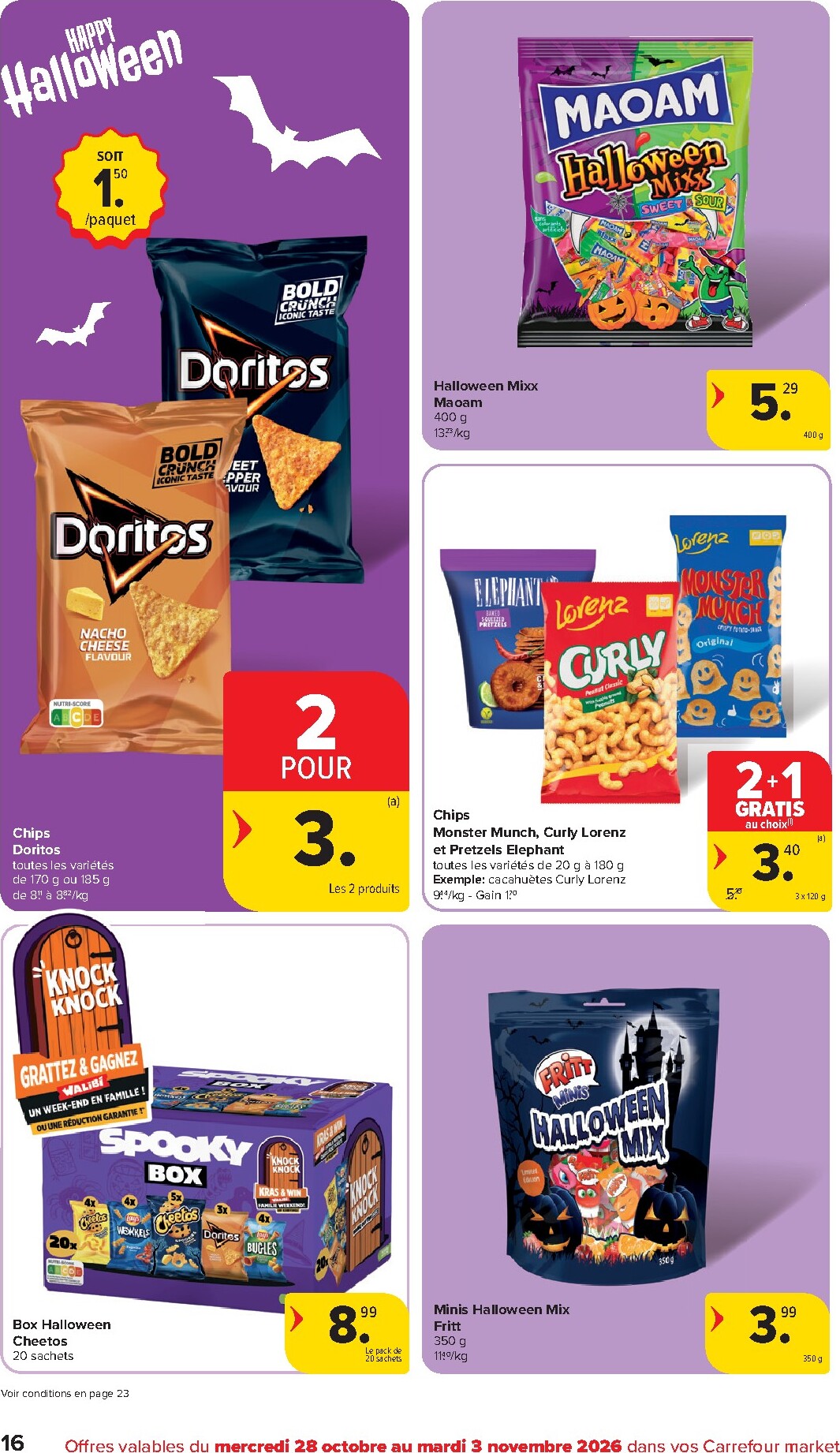 carrefour-market - Carrefour Market folder voor volgende week van woensdag 28/10/2026 tot dinsdag 03/11/2026 - page: 16