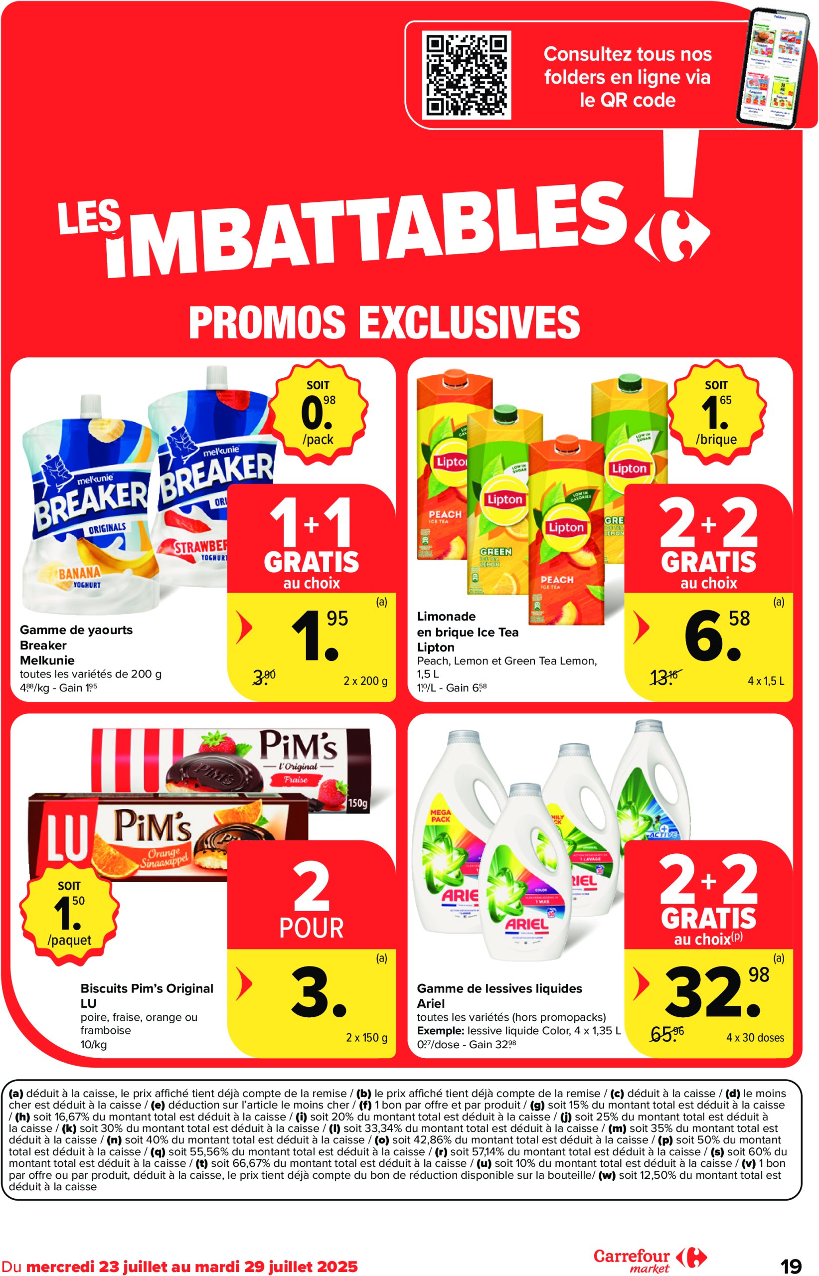 carrefour-market - Carrefour Market folder geldig vanaf 23/07 - 29/07 - page: 19