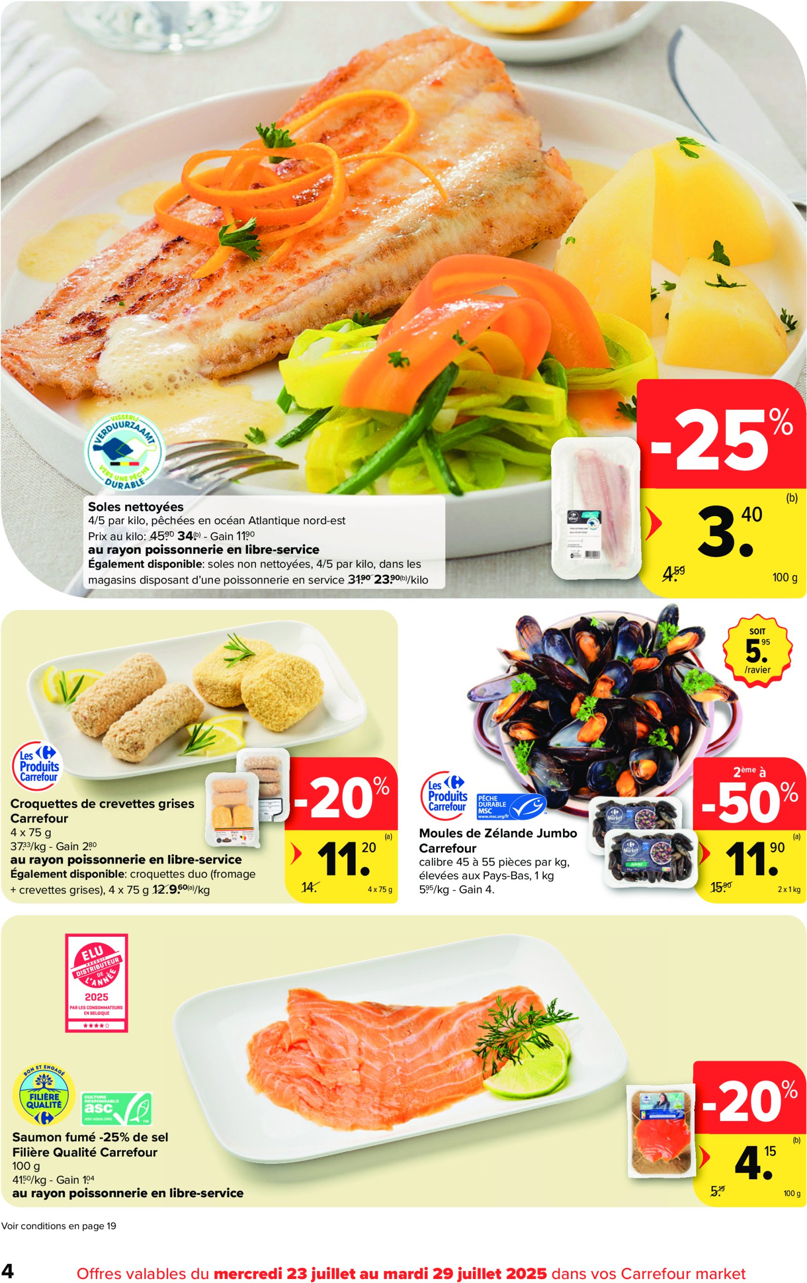 carrefour-market - Carrefour Market folder geldig vanaf 23/07 - 29/07 - page: 4