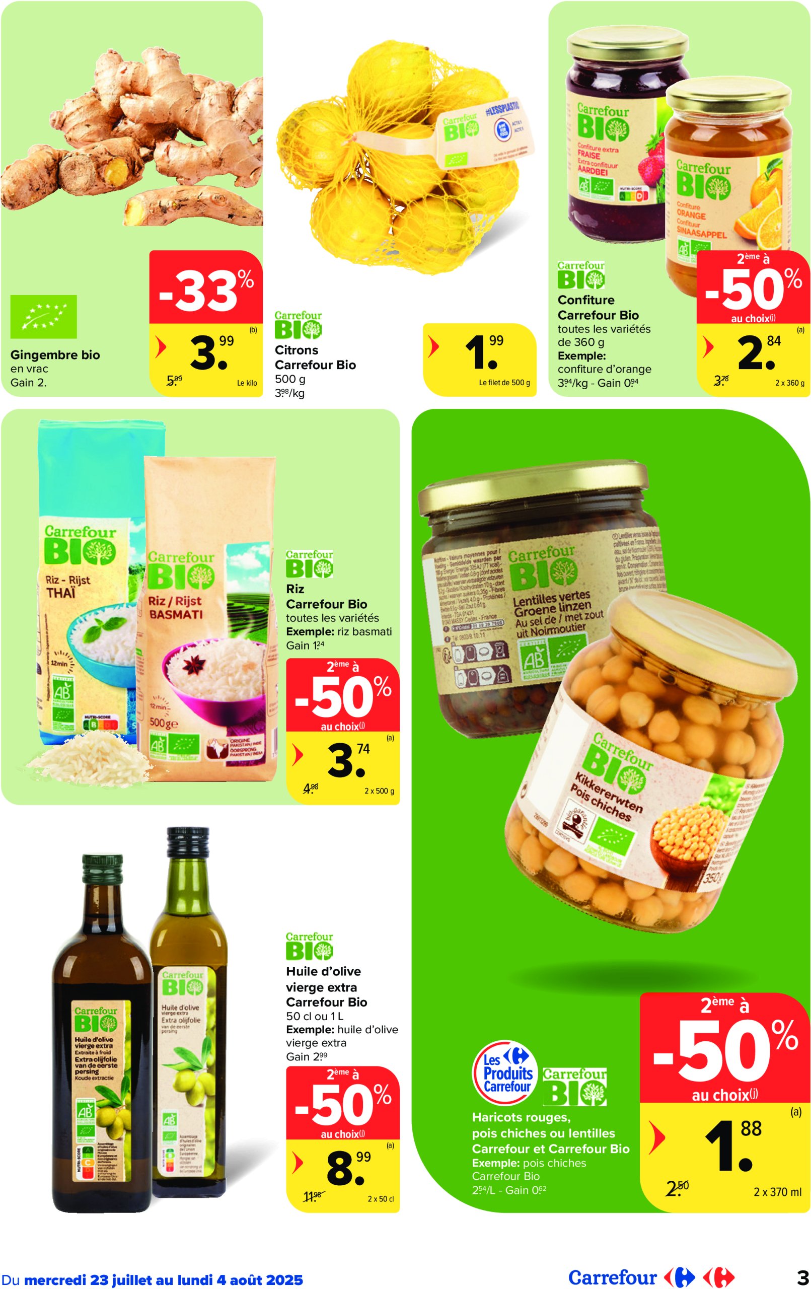carrefour-market - Carrefour Market - Act for food folder geldig vanaf 23/07 - 04/08 - page: 3