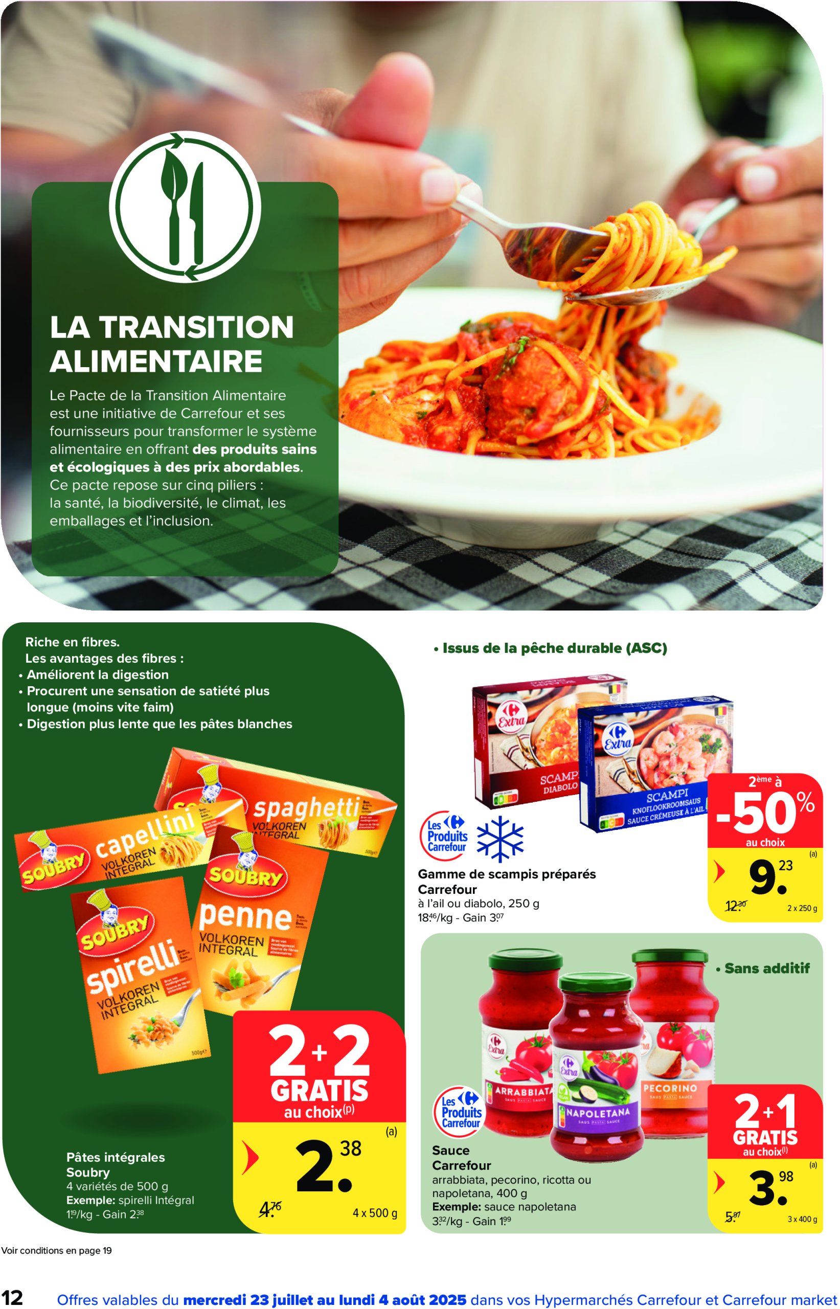 carrefour-market - Carrefour Market - Act for food folder geldig vanaf 23/07 - 04/08 - page: 12