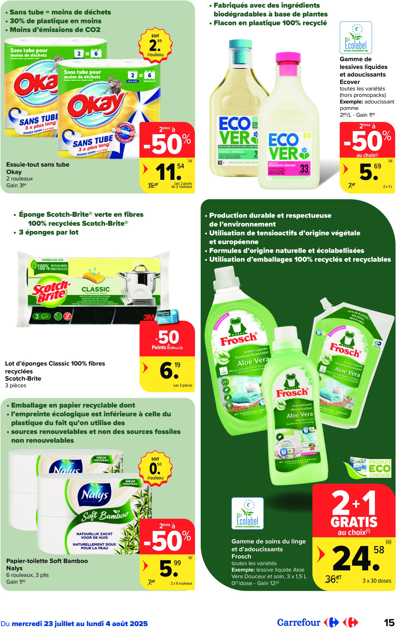 carrefour-market - Carrefour Market - Act for food folder geldig vanaf 23/07 - 04/08 - page: 15