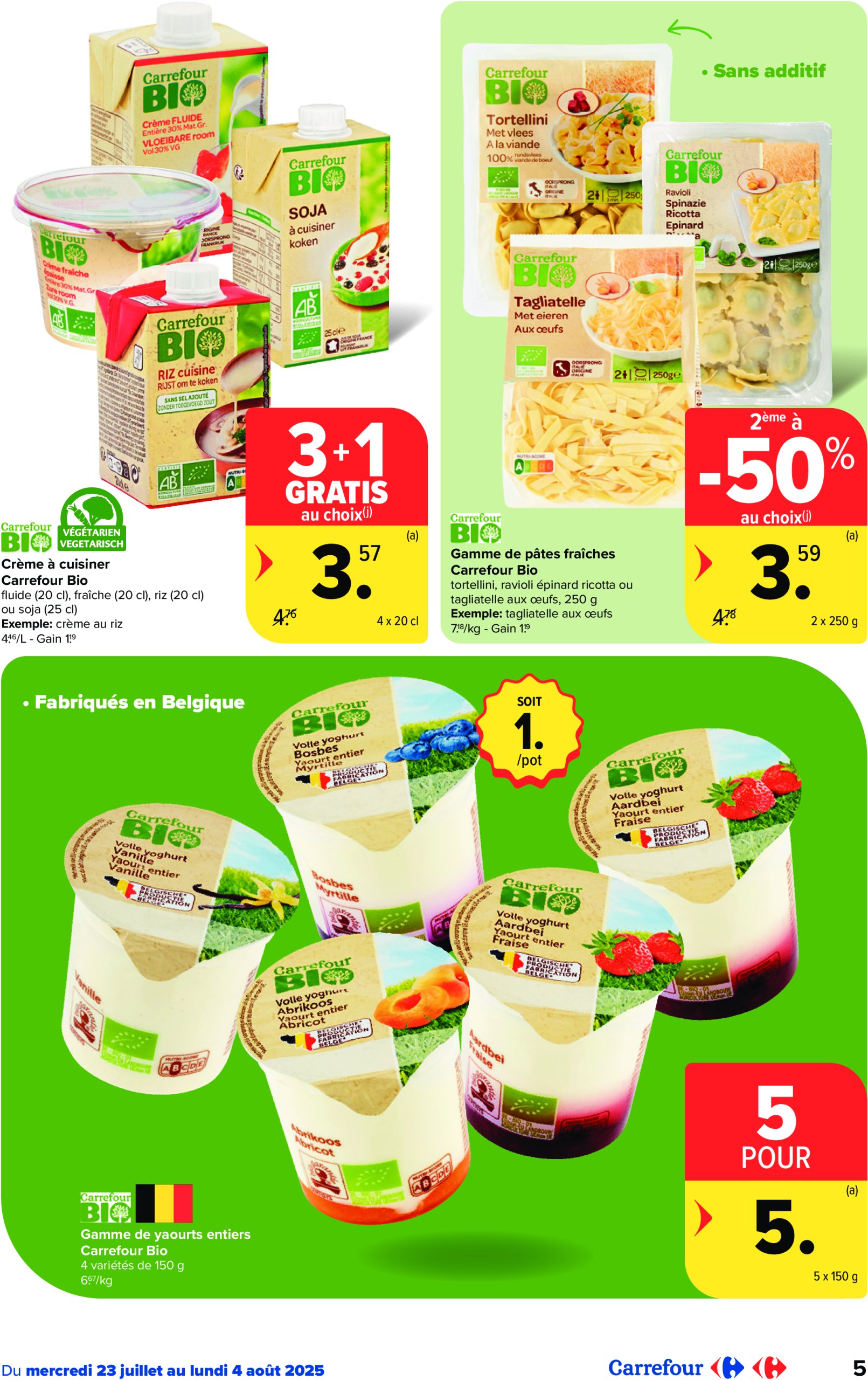 carrefour-market - Carrefour Market - Act for food folder geldig vanaf 23/07 - 04/08 - page: 5