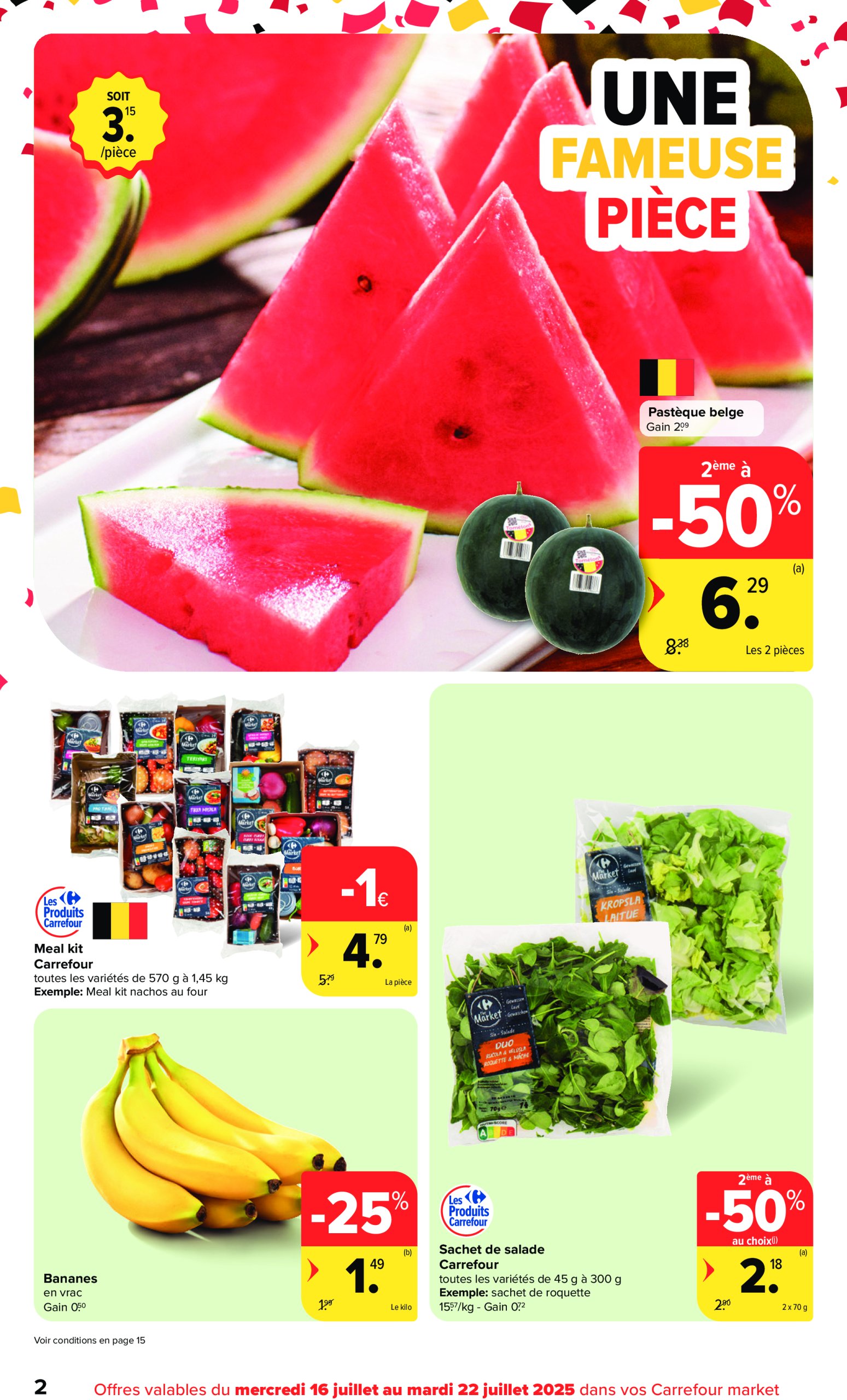 carrefour-market - Carrefour Market folder geldig vanaf 16/07 - 22/07 - page: 2
