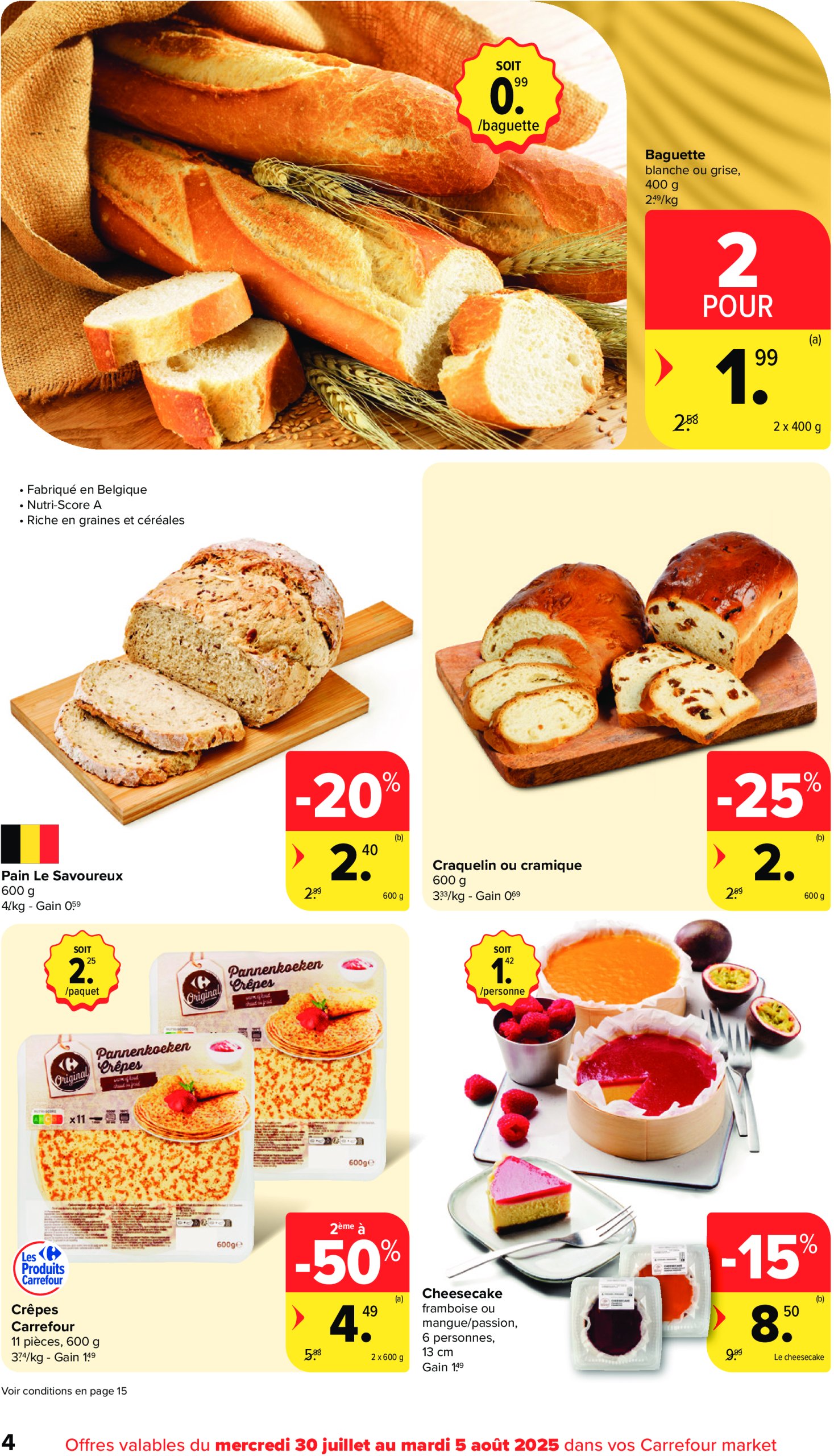 carrefour-market - Carrefour Market folder geldig vanaf 30/07 - 05/08 - page: 4