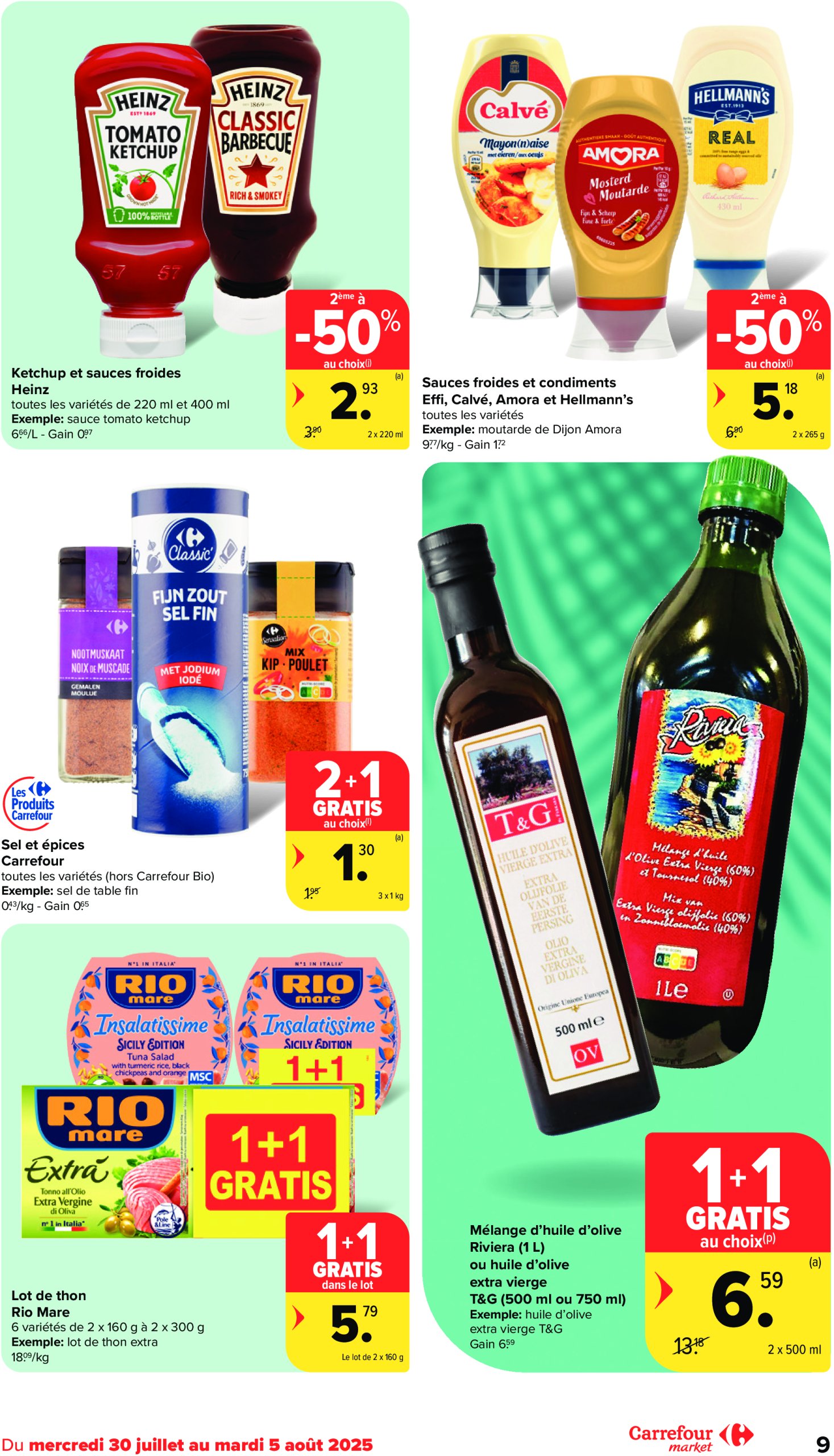carrefour-market - Carrefour Market folder geldig vanaf 30/07 - 05/08 - page: 9