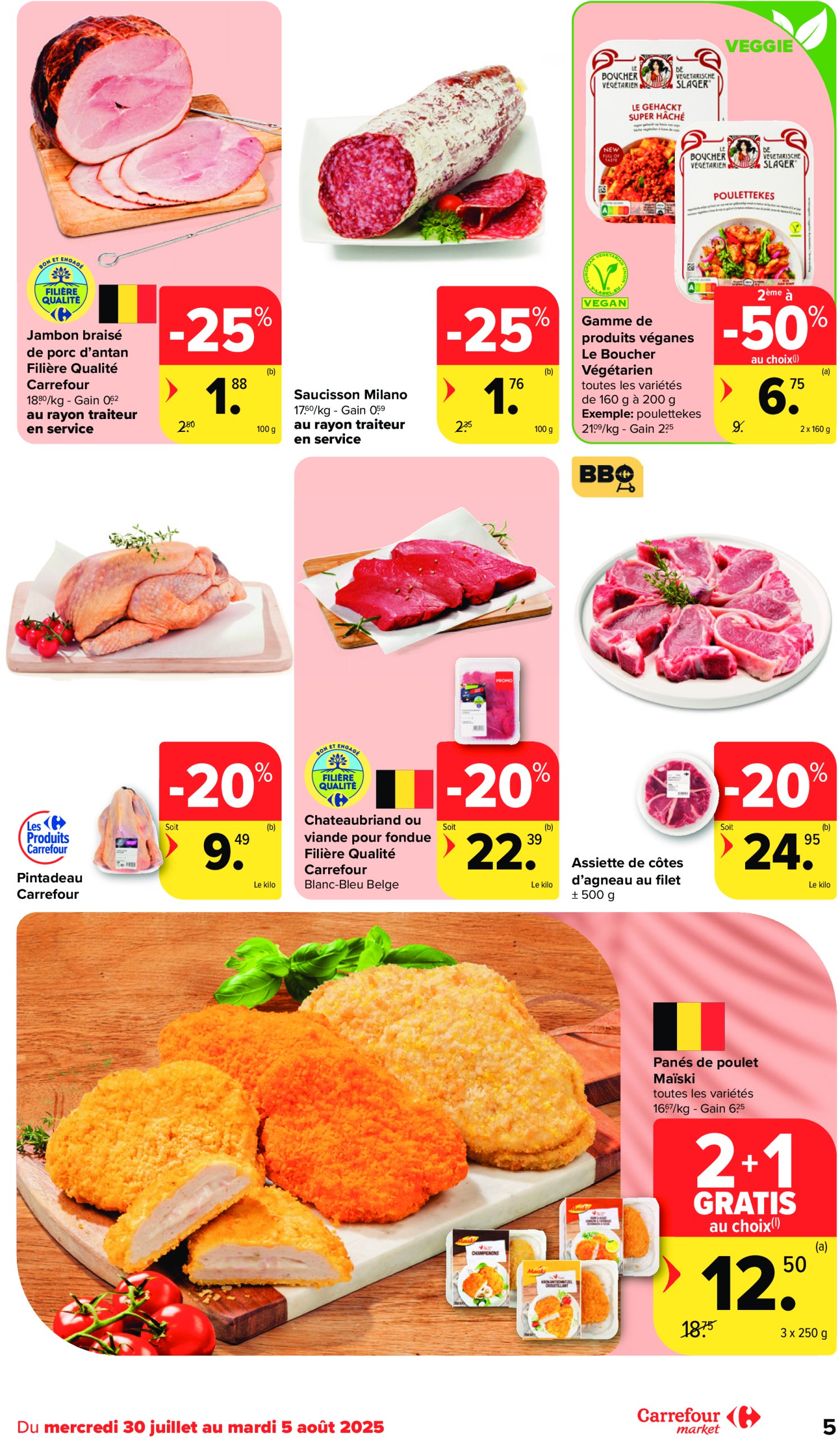 carrefour-market - Carrefour Market folder geldig vanaf 30/07 - 05/08 - page: 5