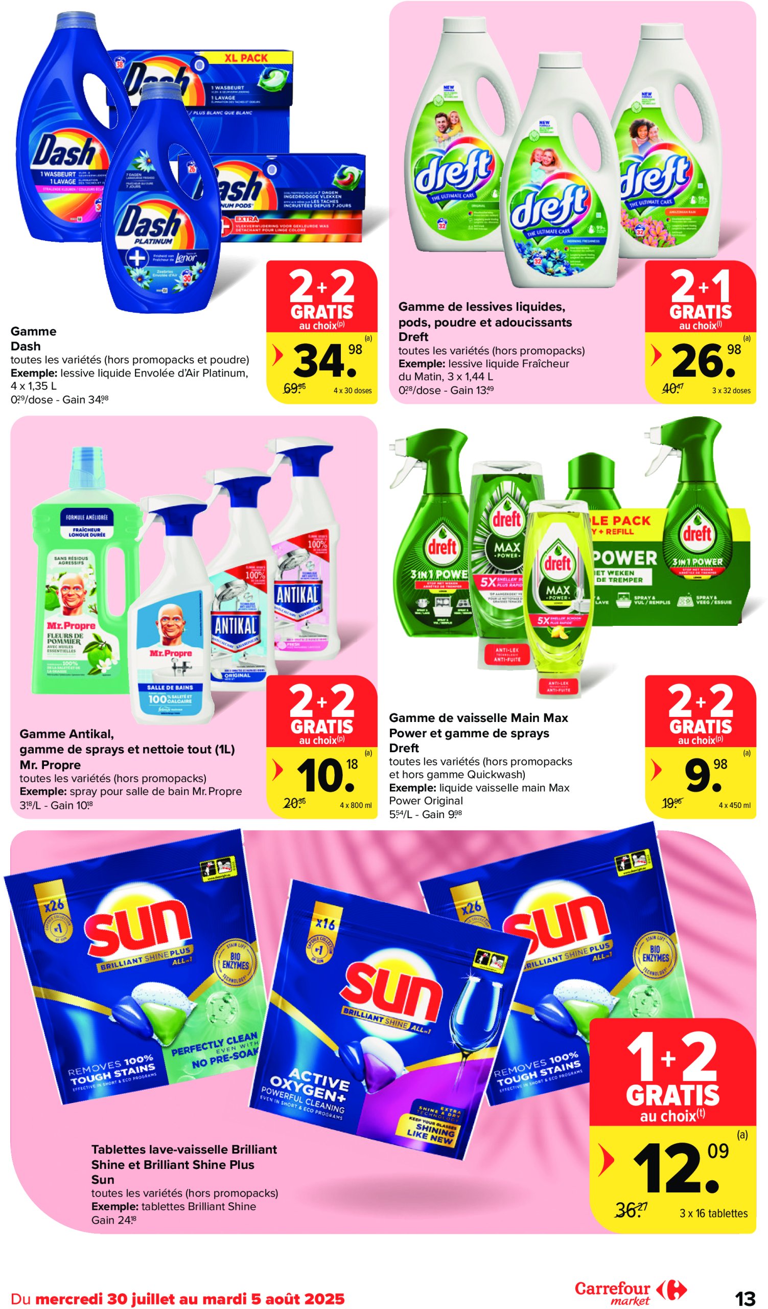 carrefour-market - Carrefour Market folder geldig vanaf 30/07 - 05/08 - page: 13