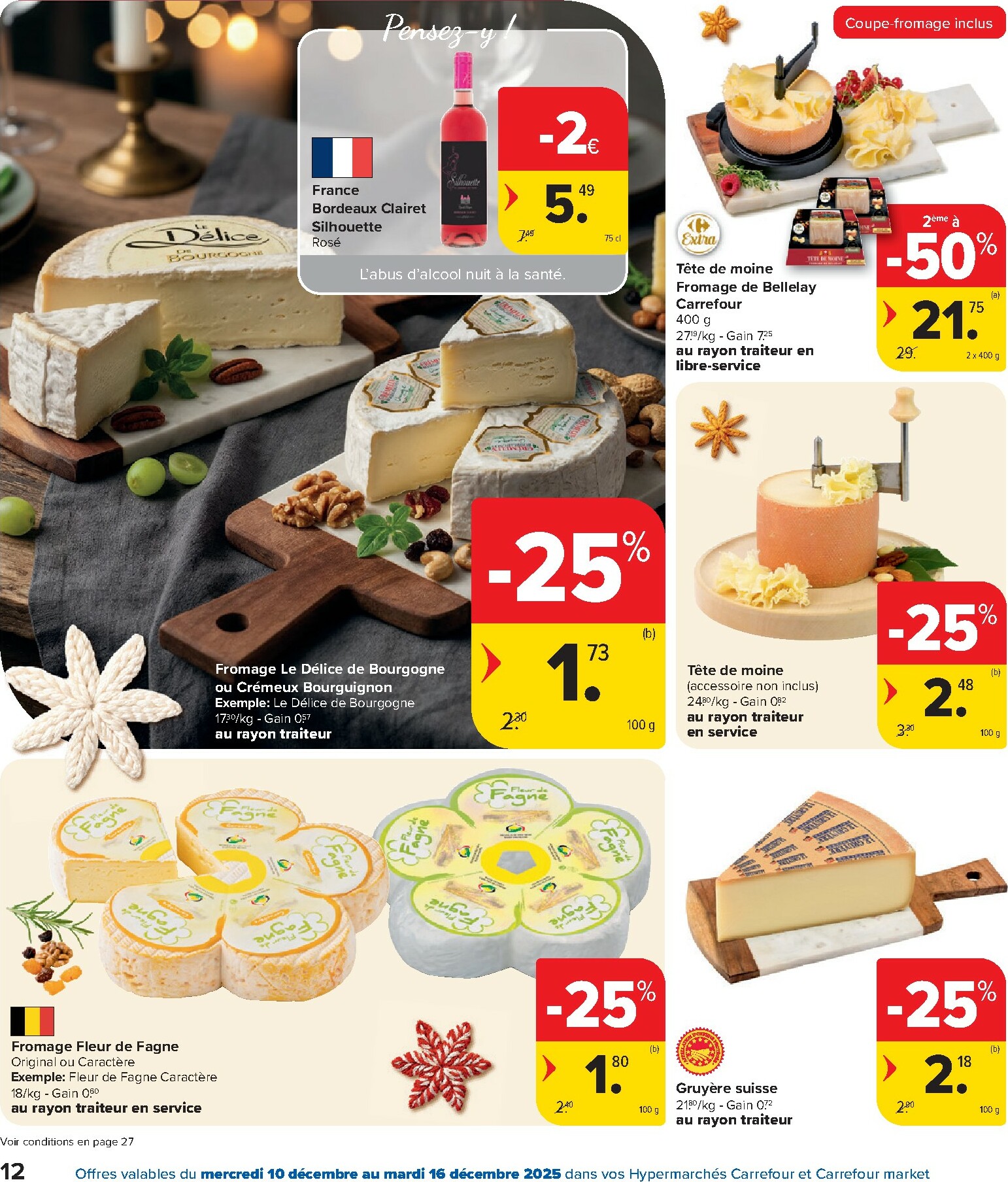 carrefour-market - De Carrefour folder geldig vanaf 10/12 t/m 16/12 - page: 12