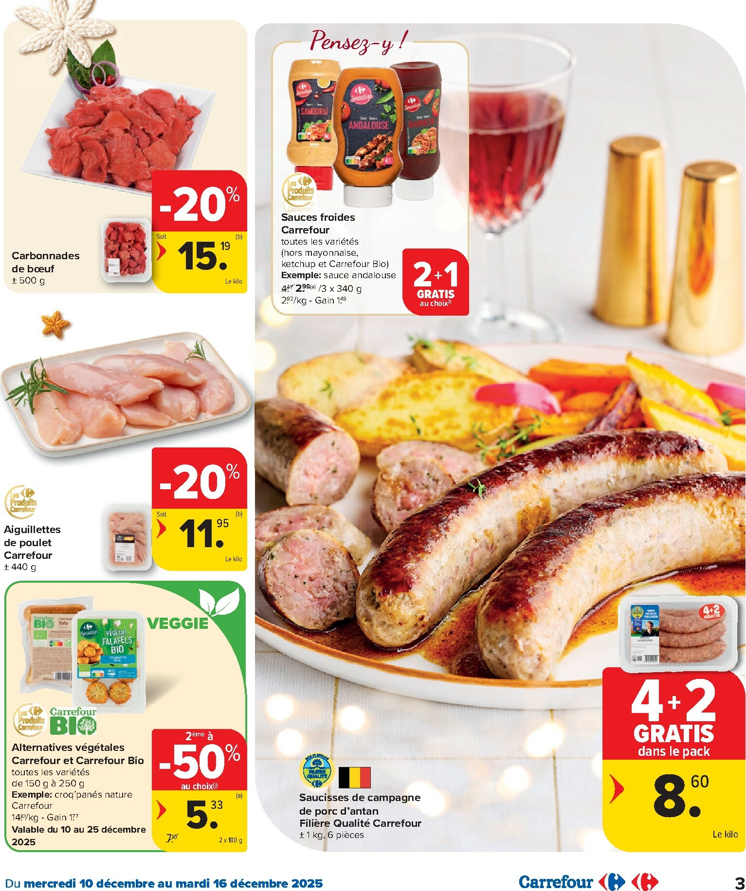 carrefour-market - De Carrefour folder geldig vanaf 10/12 t/m 16/12 - page: 3