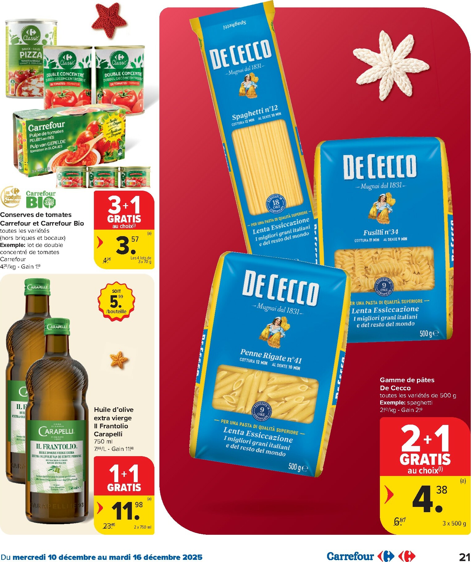 carrefour-market - De Carrefour folder geldig vanaf 10/12 t/m 16/12 - page: 21