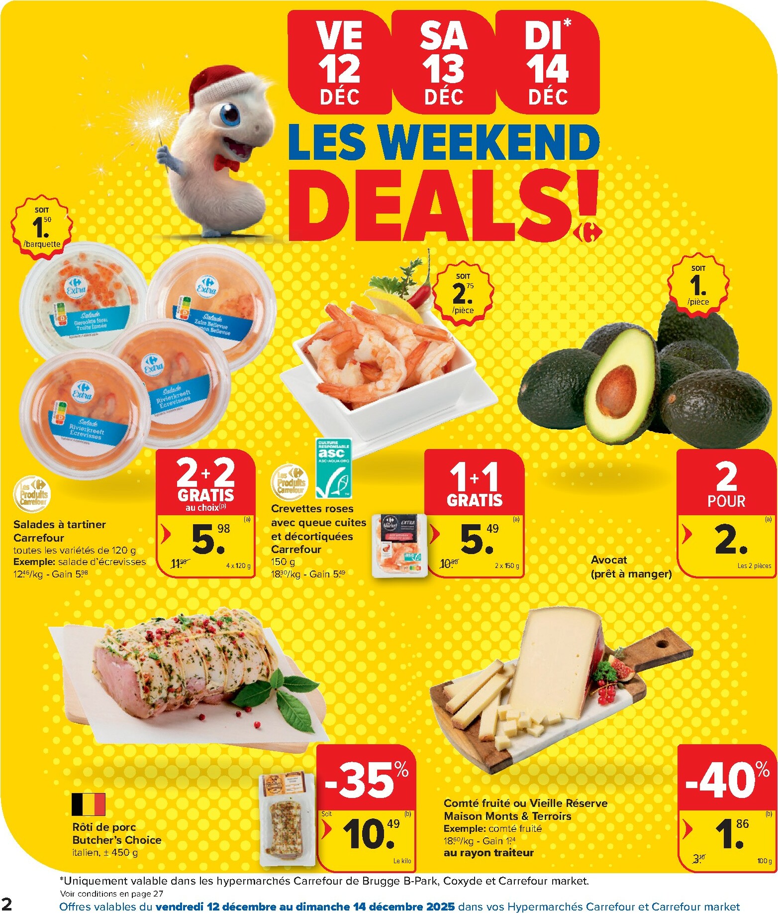carrefour-market - De Carrefour folder geldig vanaf 10/12 t/m 16/12 - page: 2