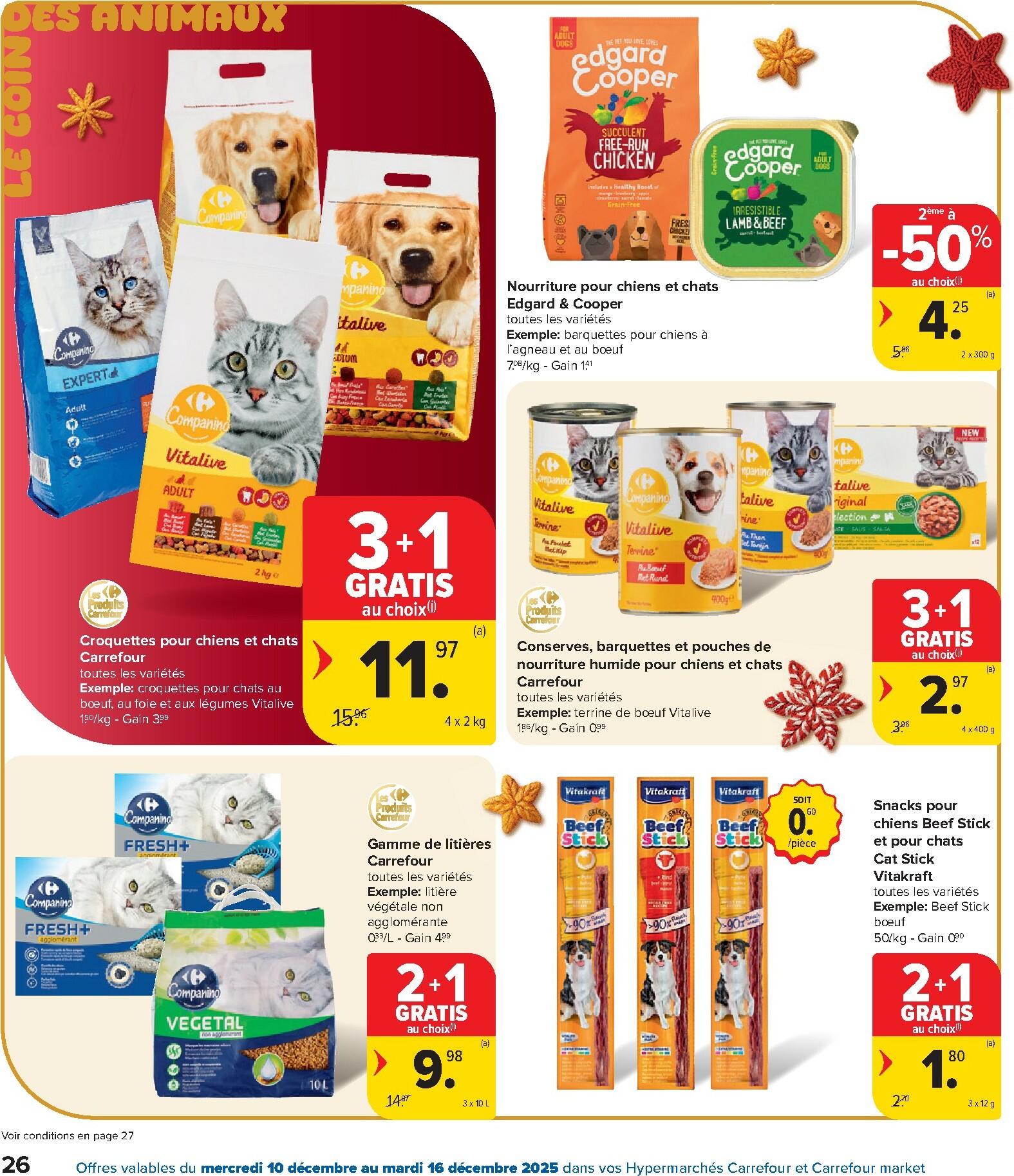 carrefour-market - De Carrefour folder geldig vanaf 10/12 t/m 16/12 - page: 26