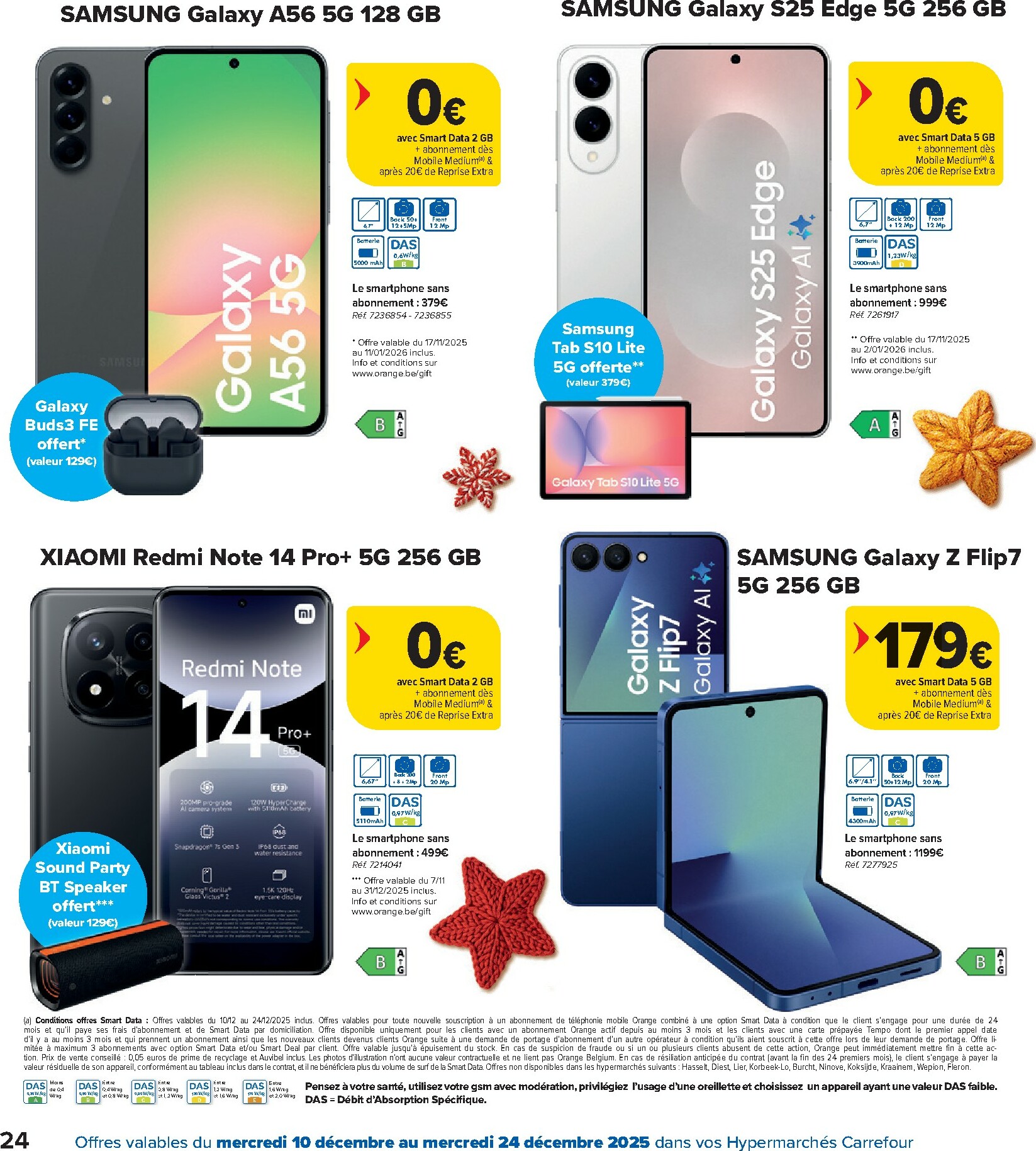 carrefour-market - De Carrefour Hypermarchés folder geldig vanaf 10/12 t/m 24/12 - page: 24