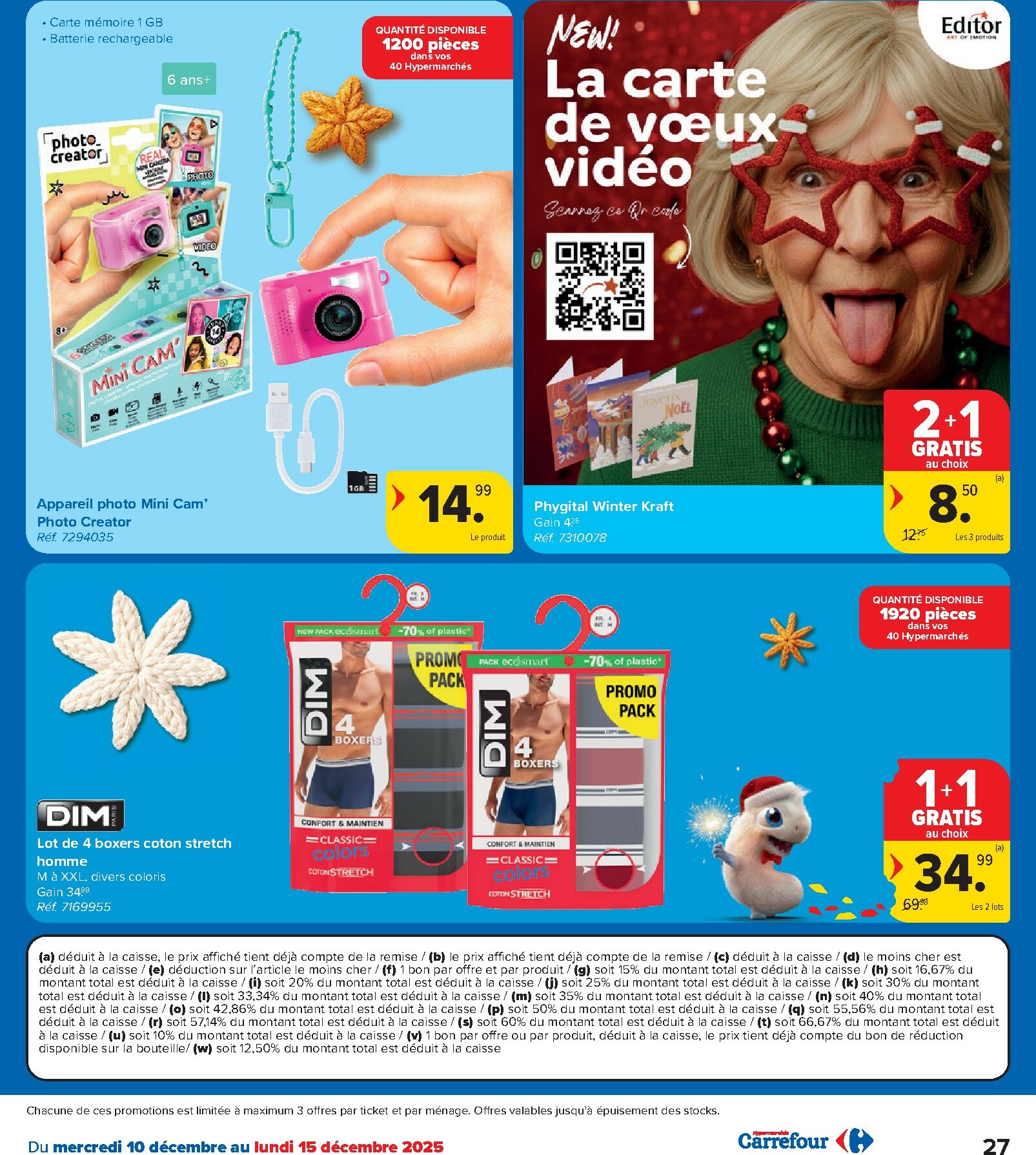 carrefour-market - De Carrefour Hypermarchés folder geldig vanaf 10/12 t/m 24/12 - page: 27