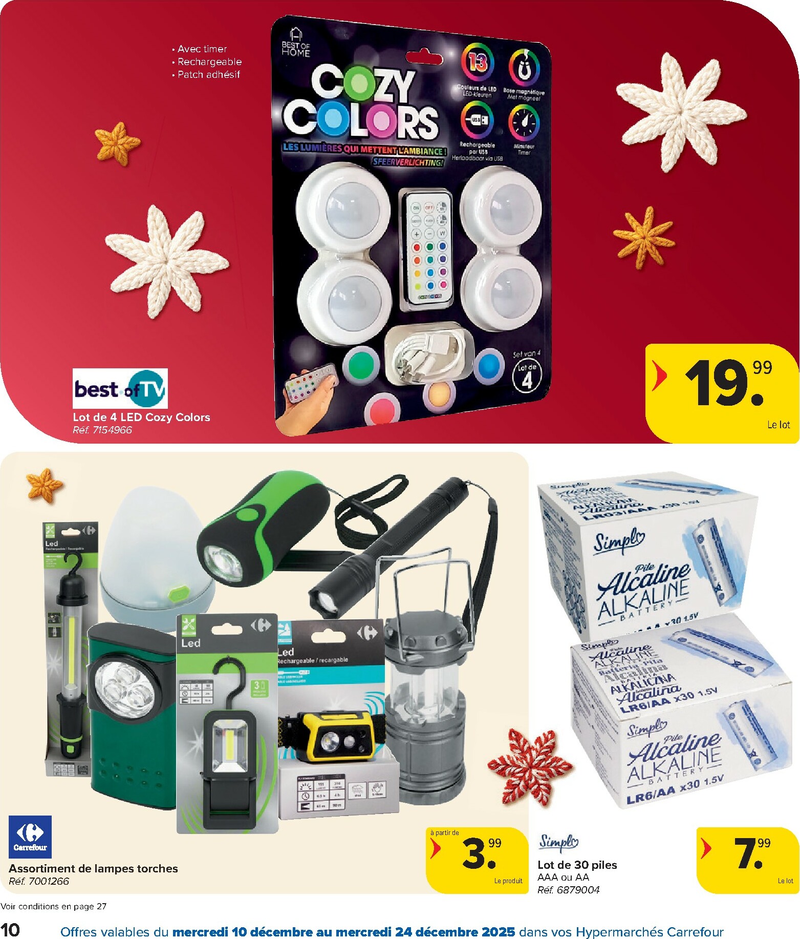 carrefour-market - De Carrefour Hypermarchés folder geldig vanaf 10/12 t/m 24/12 - page: 10