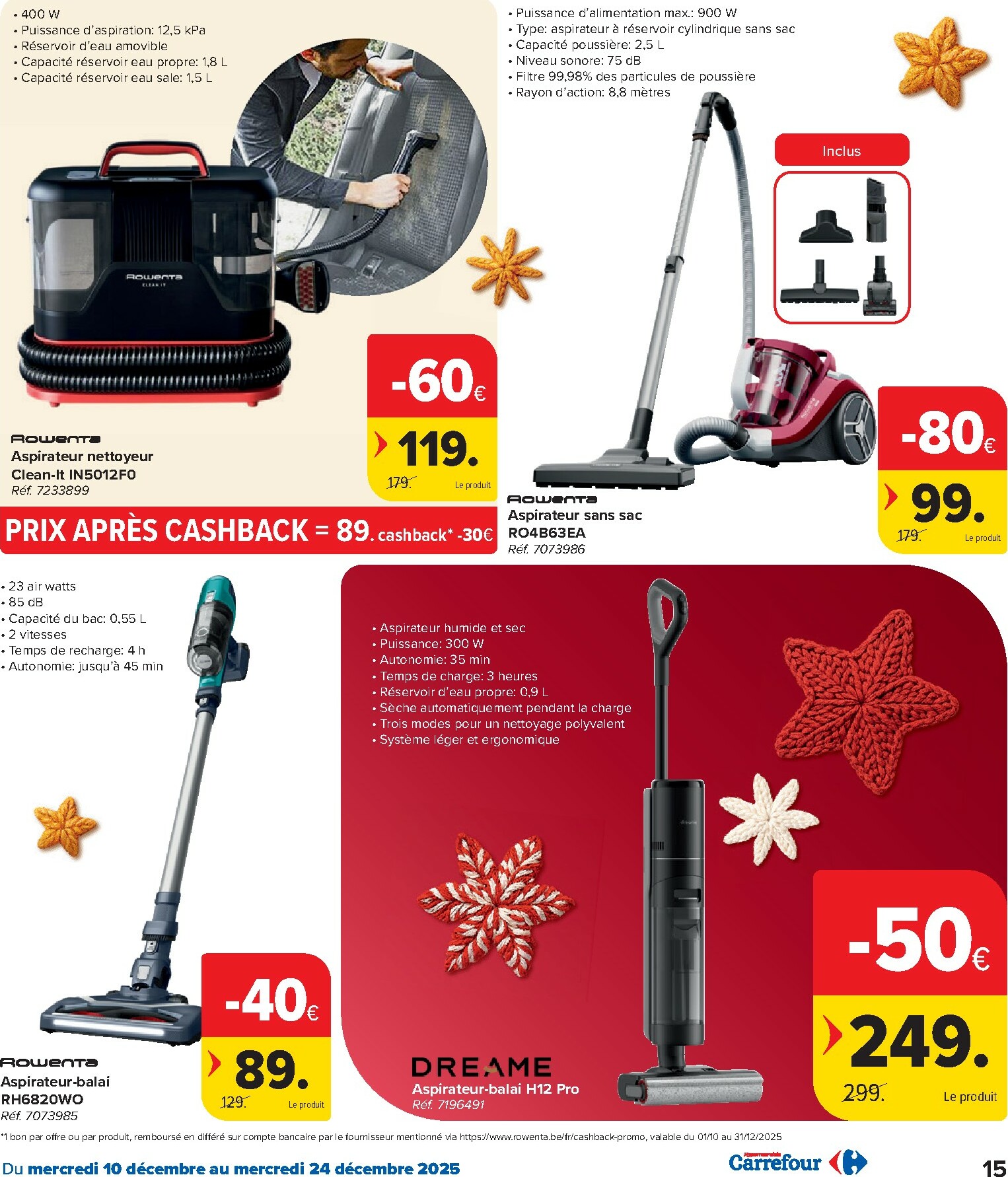 carrefour-market - De Carrefour Hypermarchés folder geldig vanaf 10/12 t/m 24/12 - page: 15