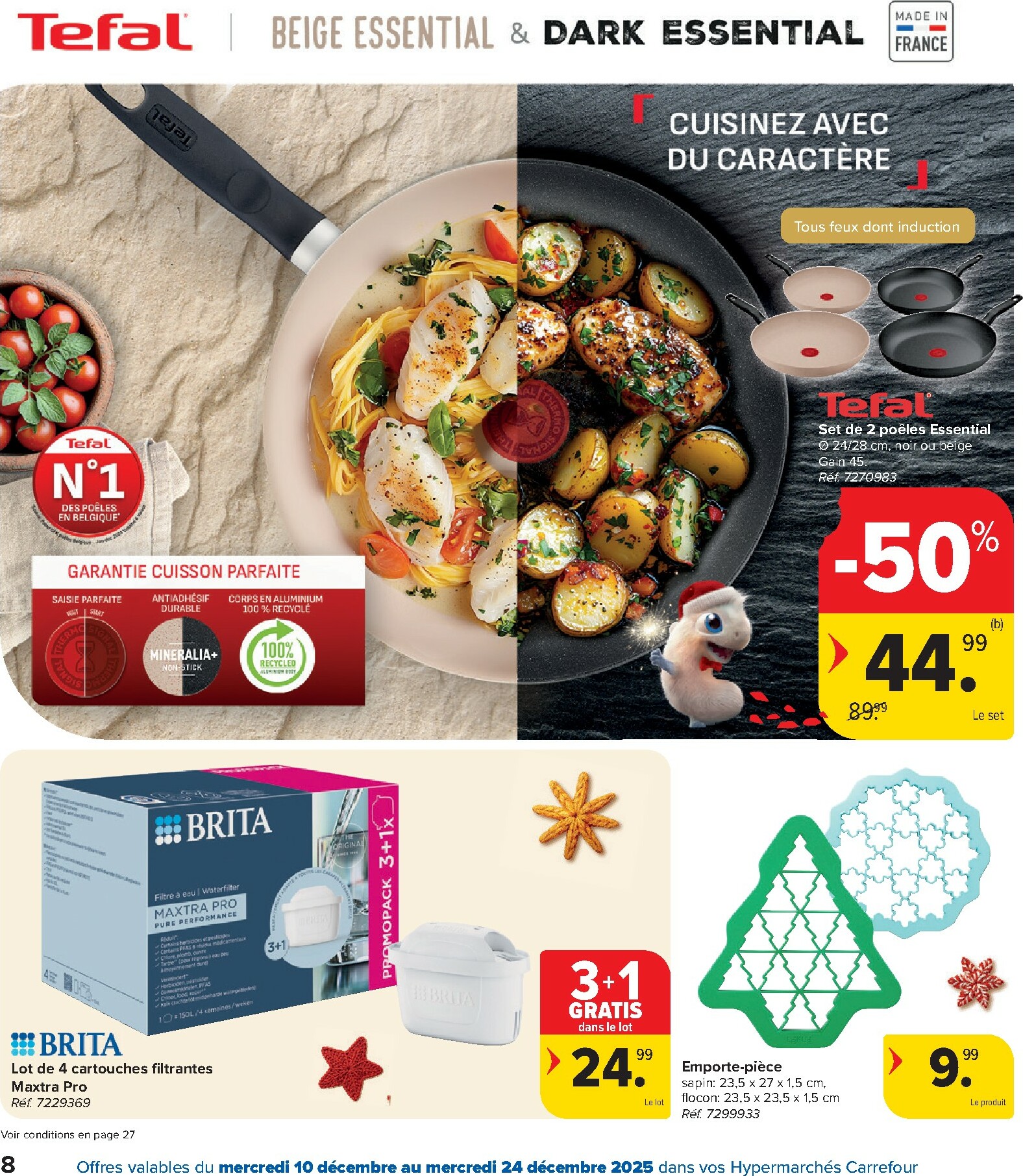 carrefour-market - De Carrefour Hypermarchés folder geldig vanaf 10/12 t/m 24/12 - page: 8