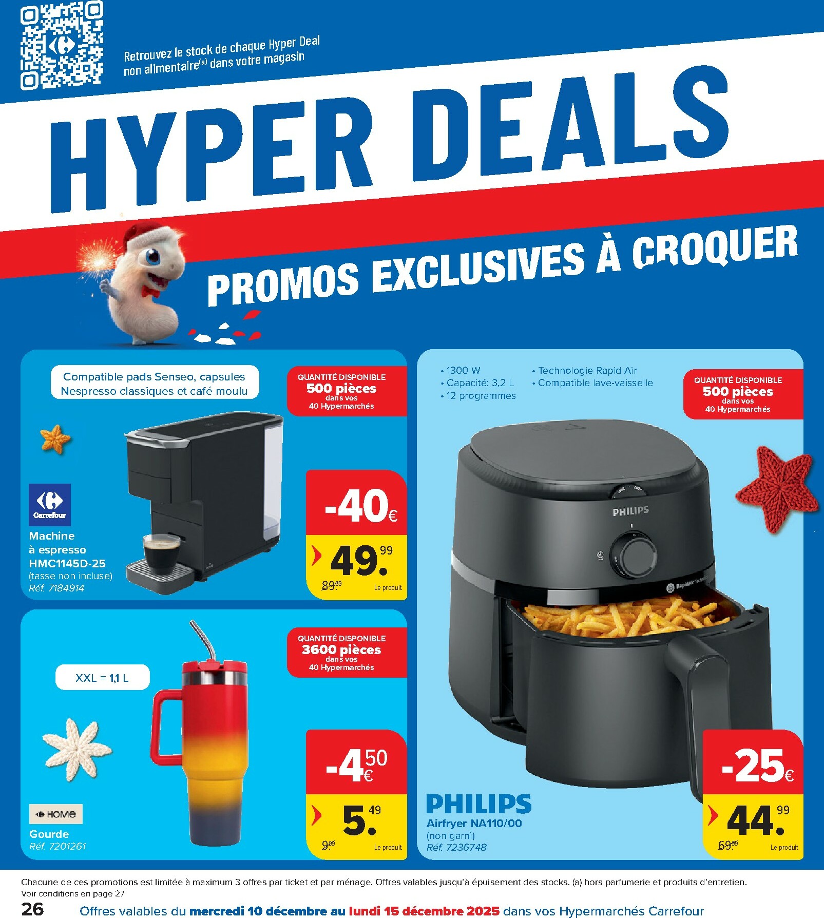 carrefour-market - De Carrefour Hypermarchés folder geldig vanaf 10/12 t/m 24/12 - page: 26