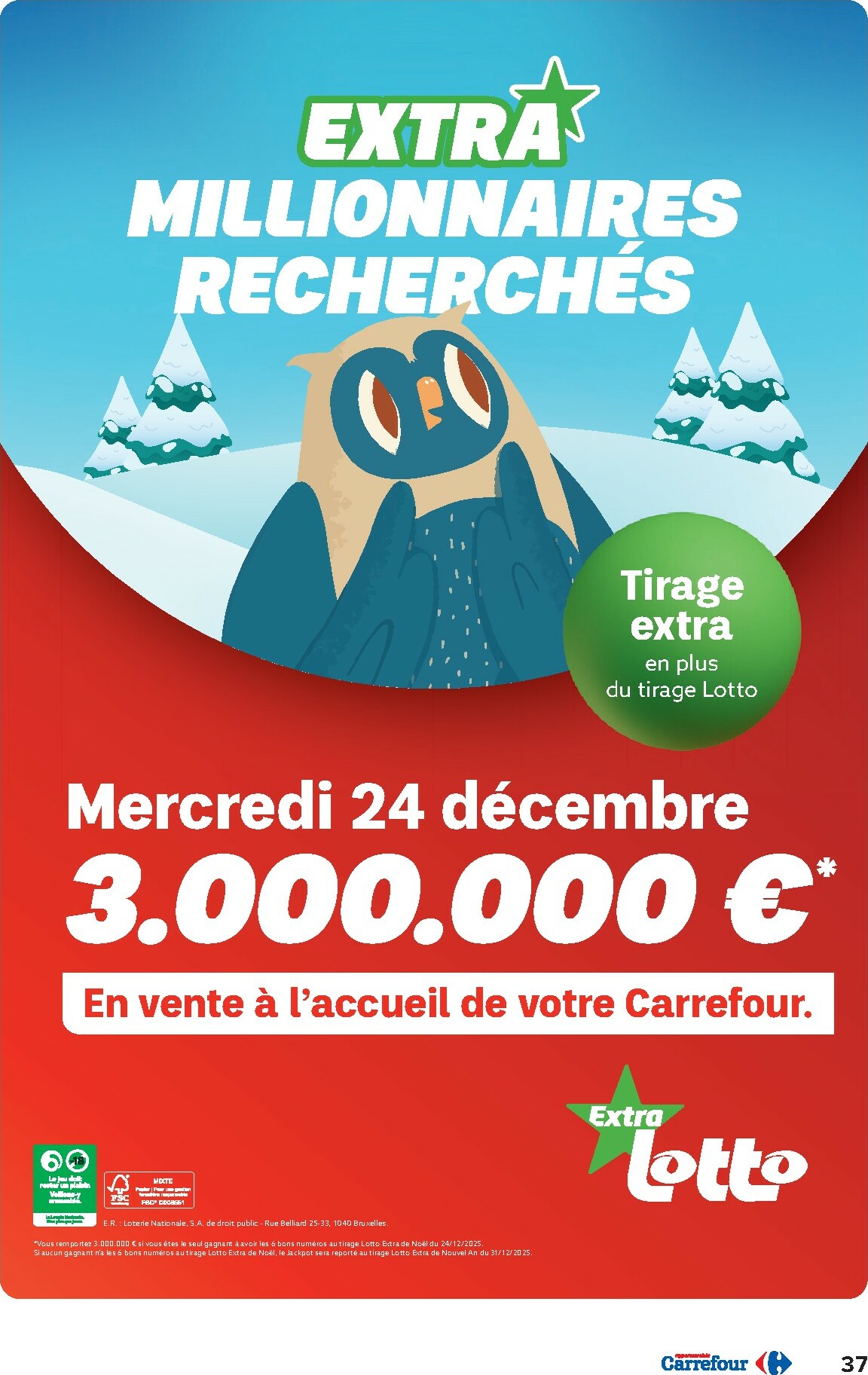 carrefour-market - De Carrefour Hypermarchés folder geldig vanaf 03/12 t/m 15/12 - page: 37