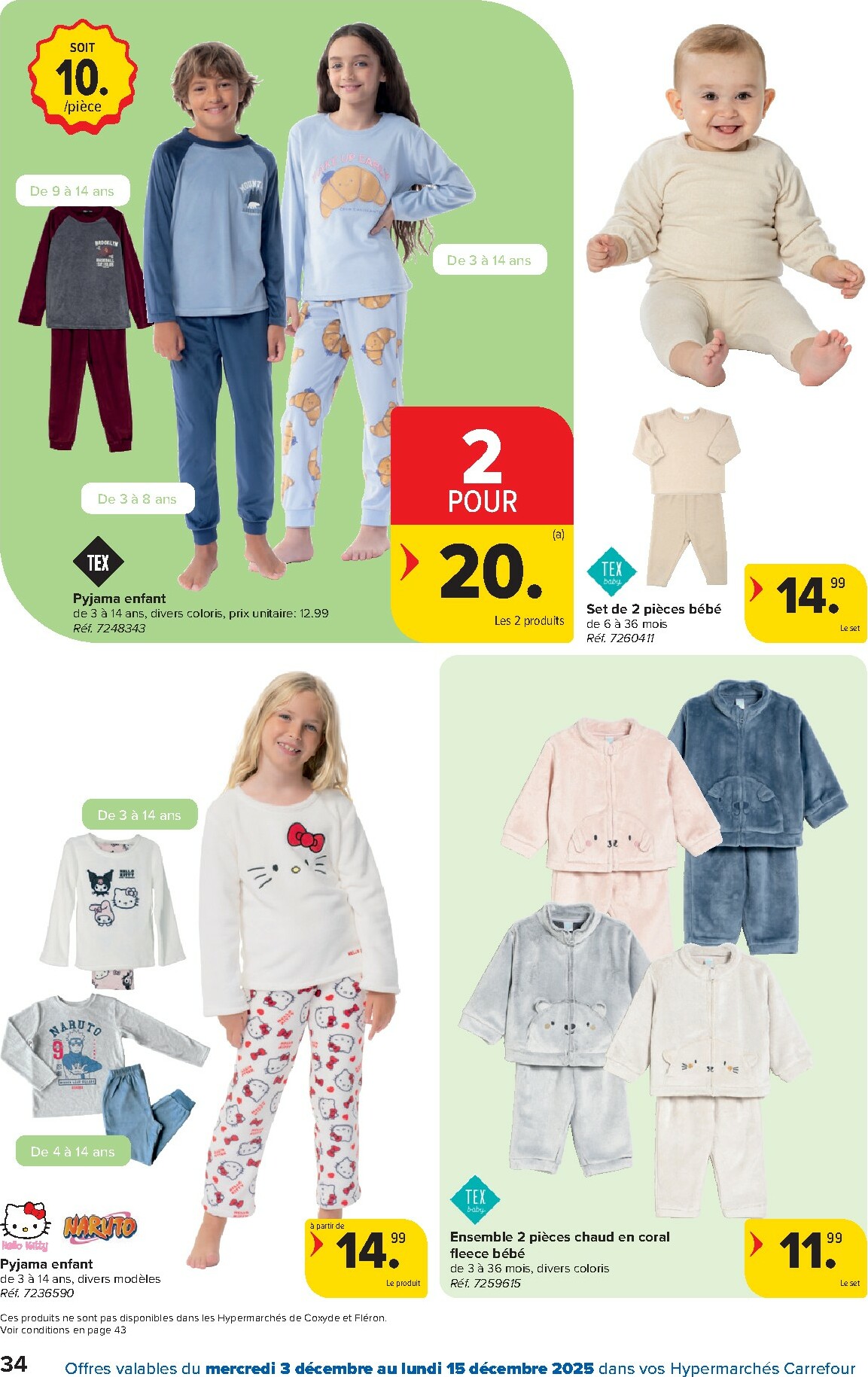 carrefour-market - De Carrefour Hypermarchés folder geldig vanaf 03/12 t/m 15/12 - page: 34