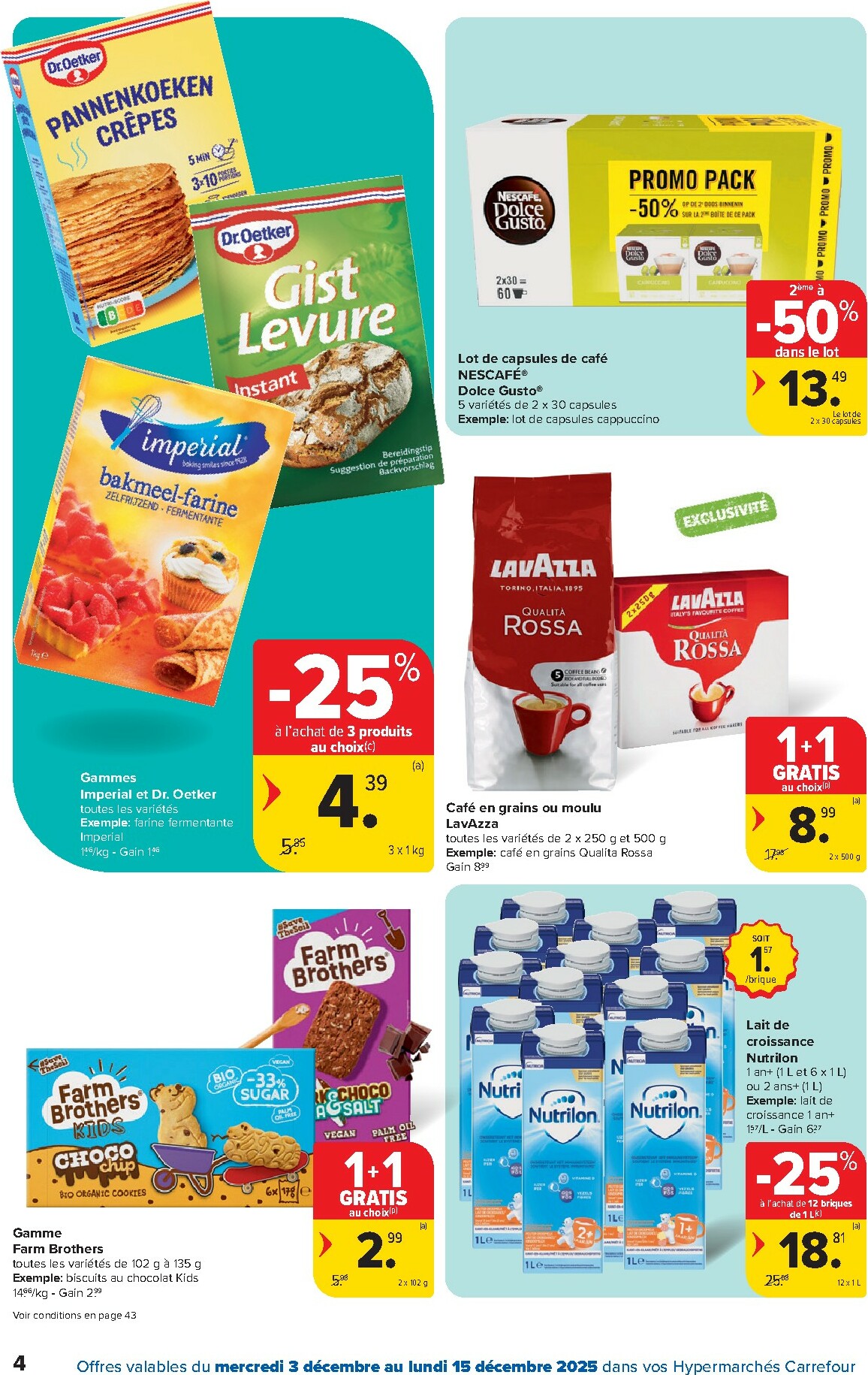 carrefour-market - De Carrefour Hypermarchés folder geldig vanaf 03/12 t/m 15/12 - page: 4